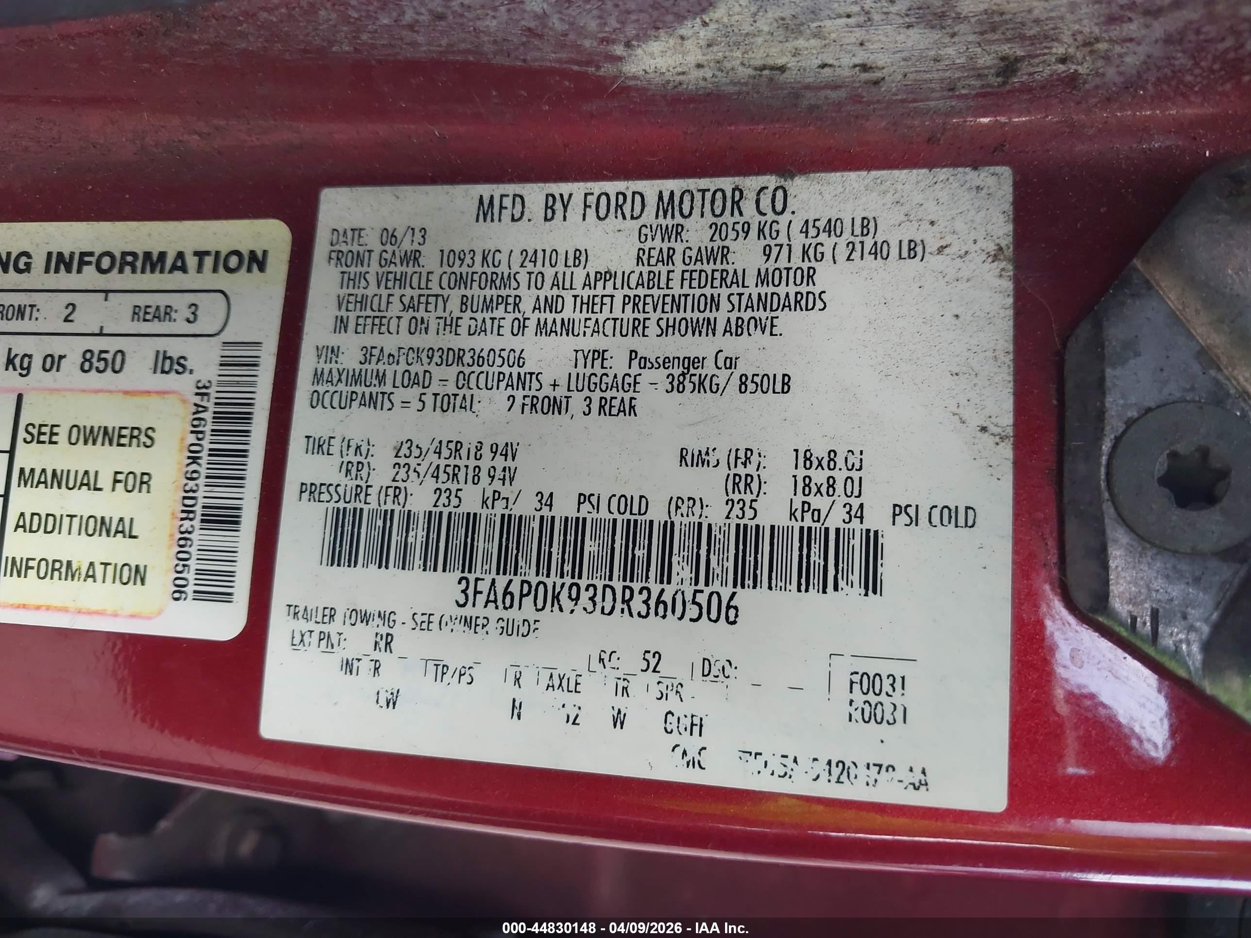 FORD FUSION image 9