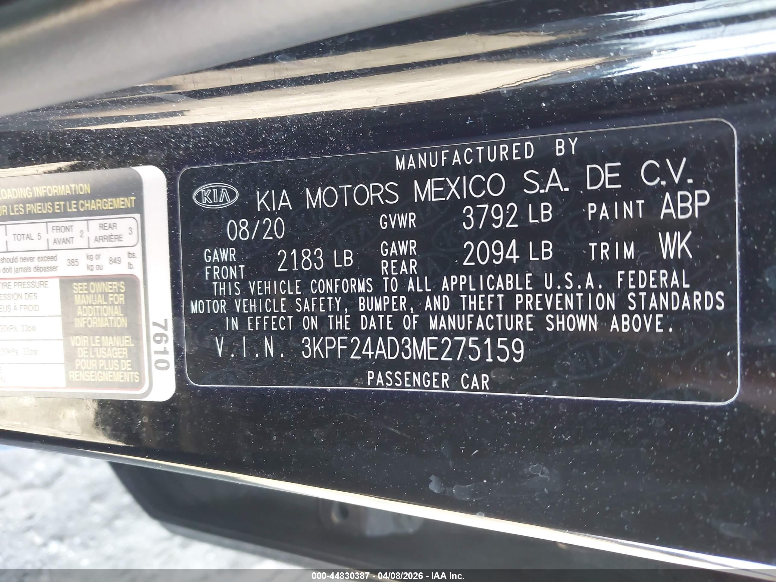 KIA FORTE image 9