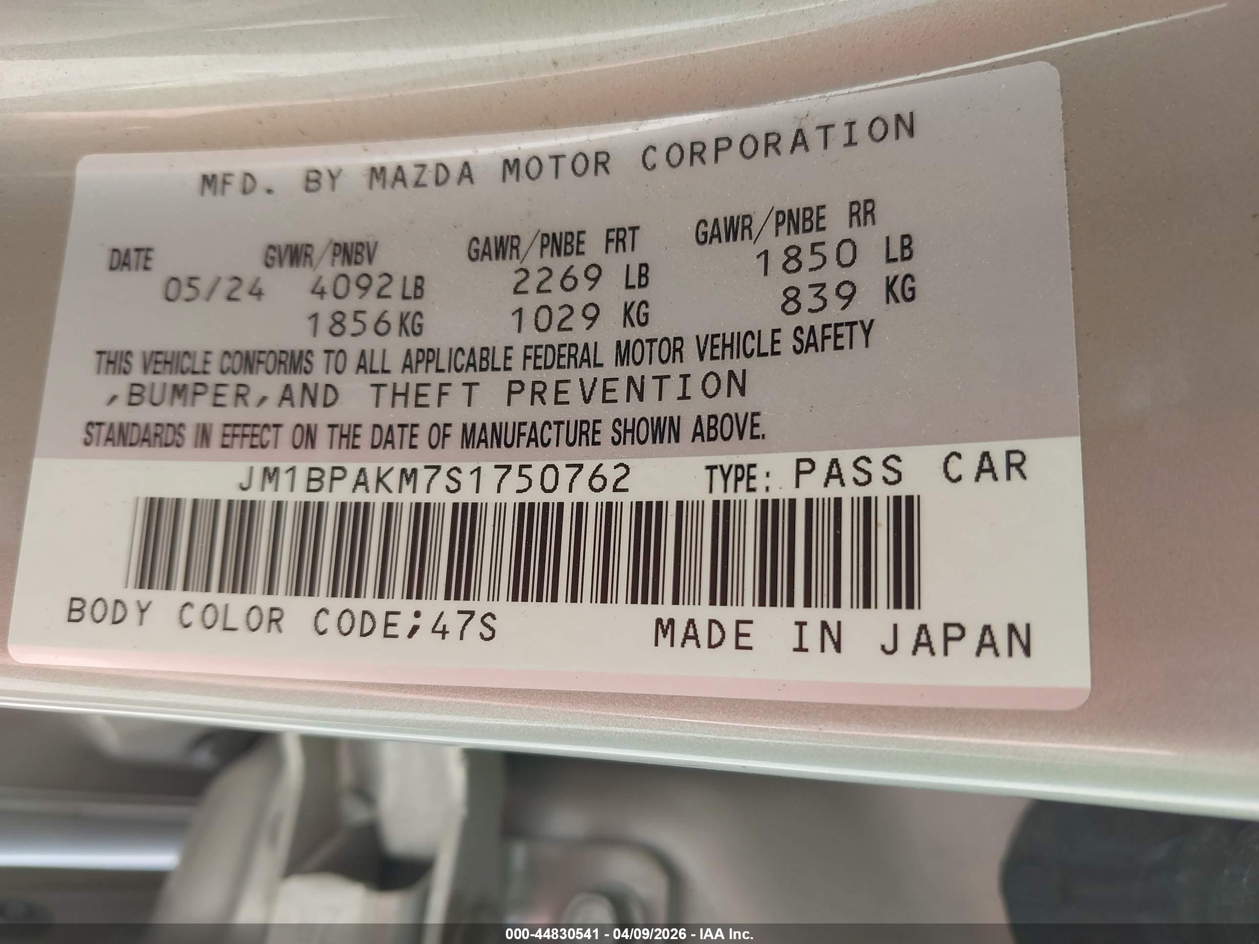 MAZDA MAZDA3 image 9