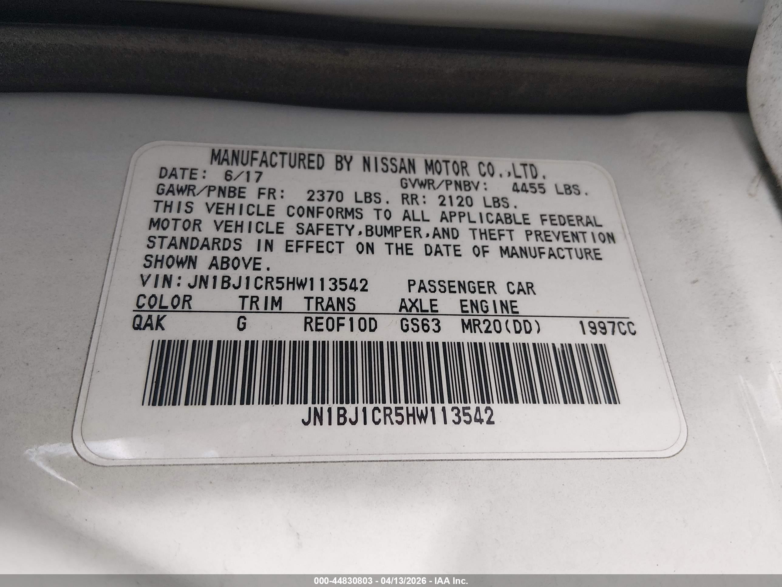 NISSAN ROGUE image 9