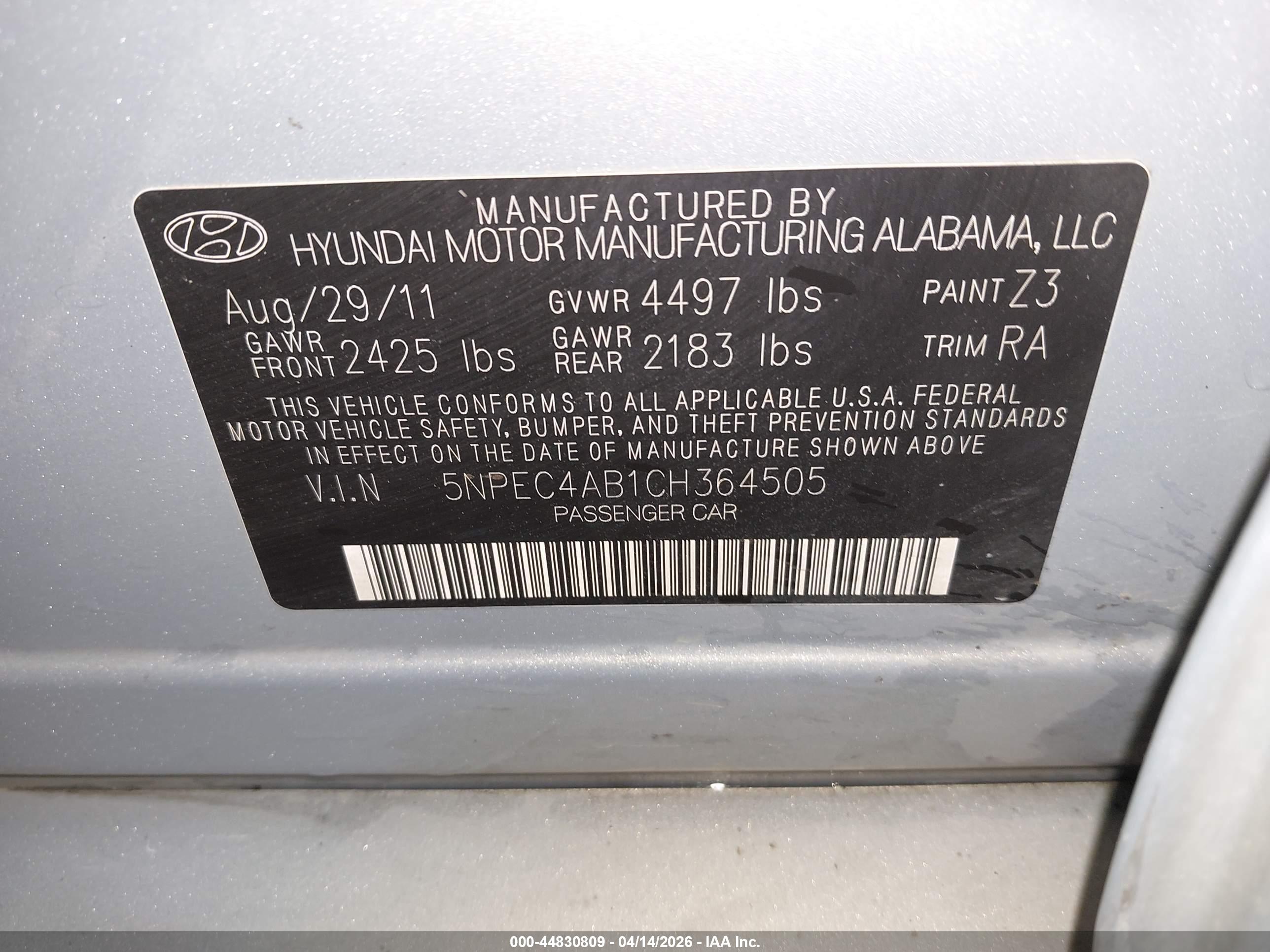 HYUNDAI SONATA image 9
