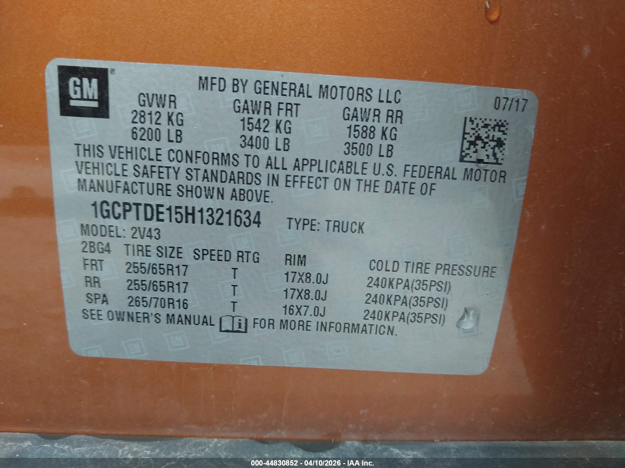 CHEVROLET COLORADO image 9