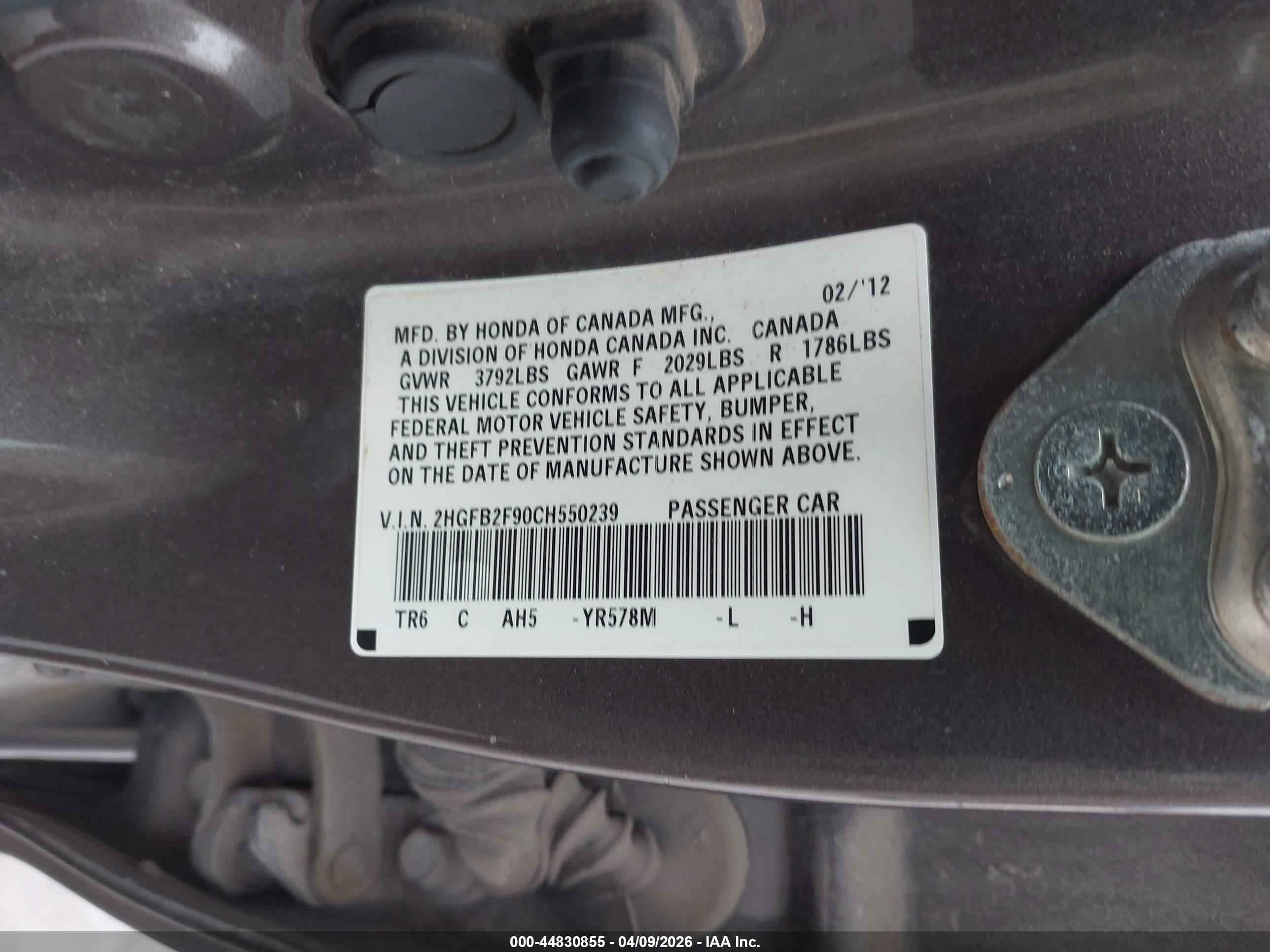 HONDA CIVIC image 9