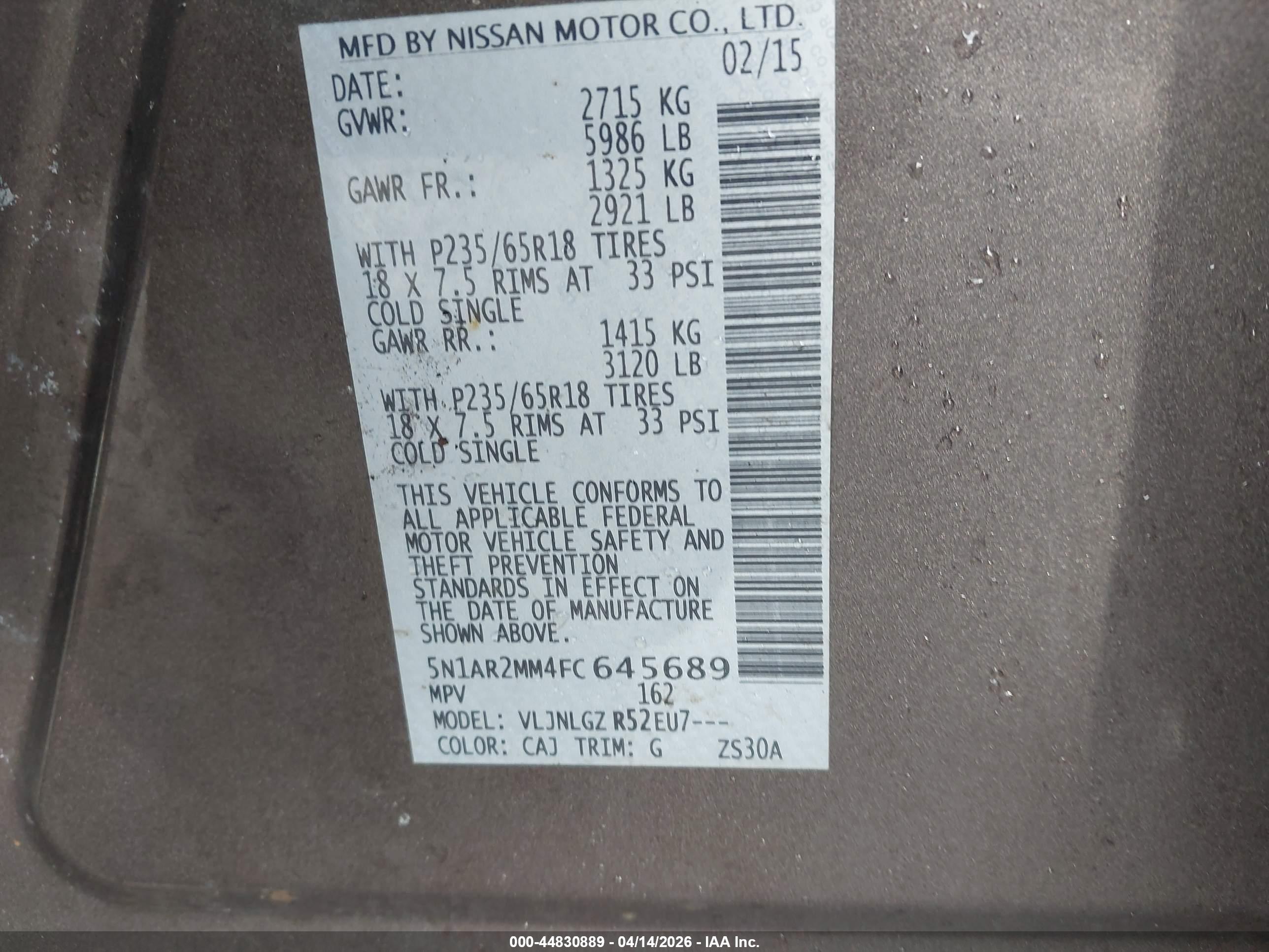 NISSAN PATHFINDER image 9
