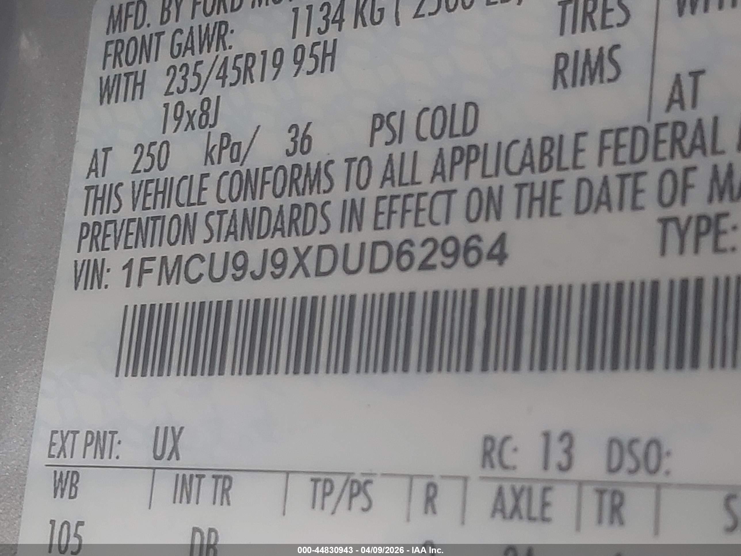 FORD ESCAPE image 9