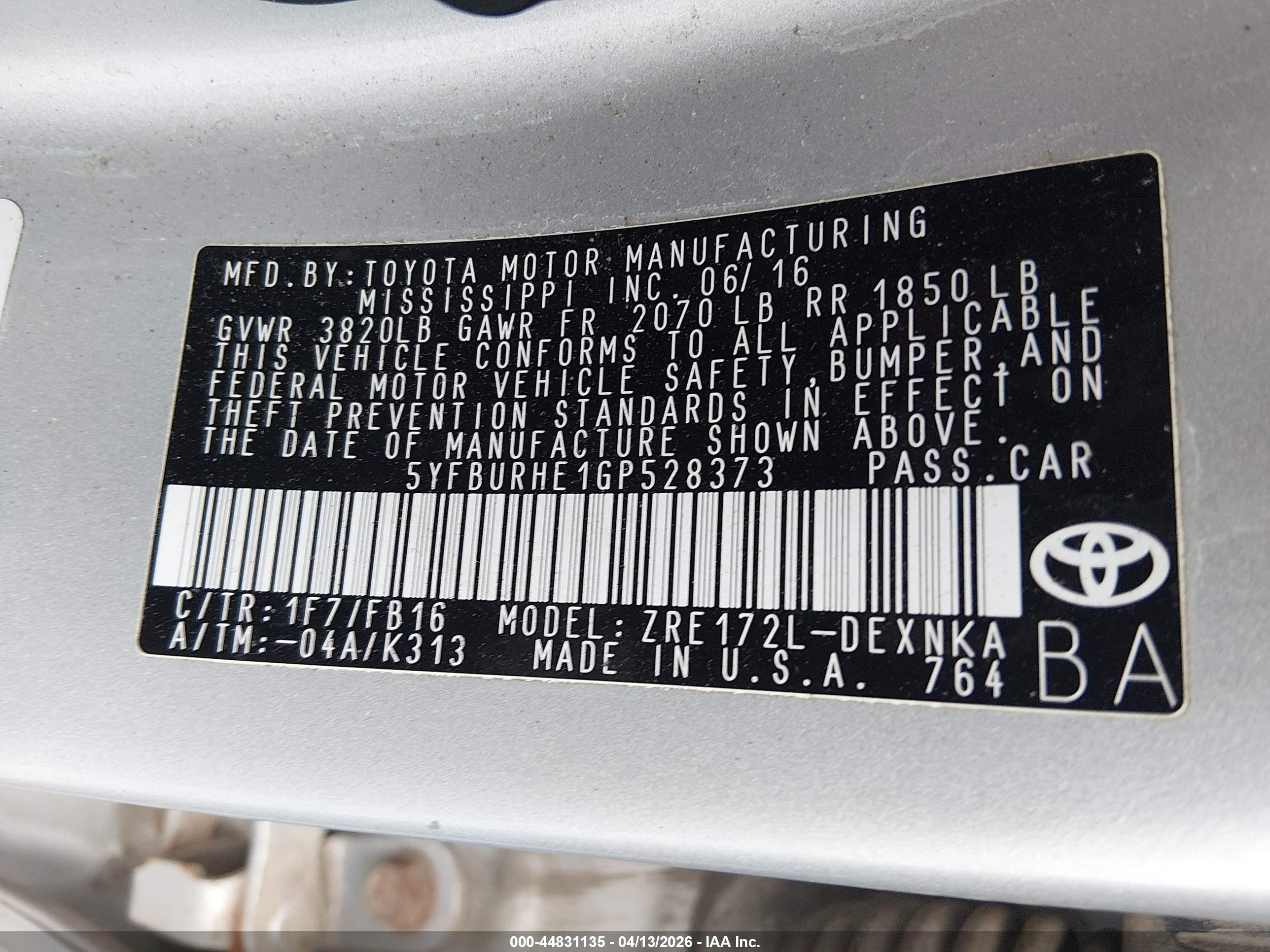 TOYOTA COROLLA image 9