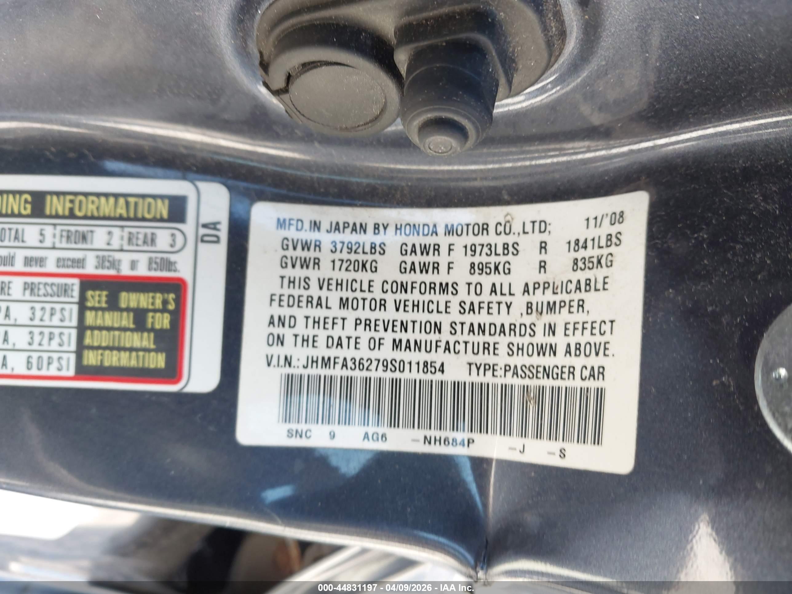 HONDA CIVIC image 9