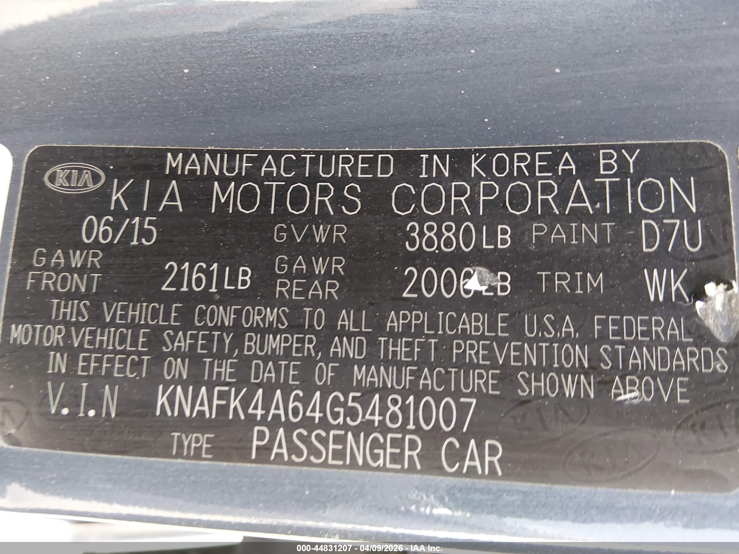KIA FORTE image 9