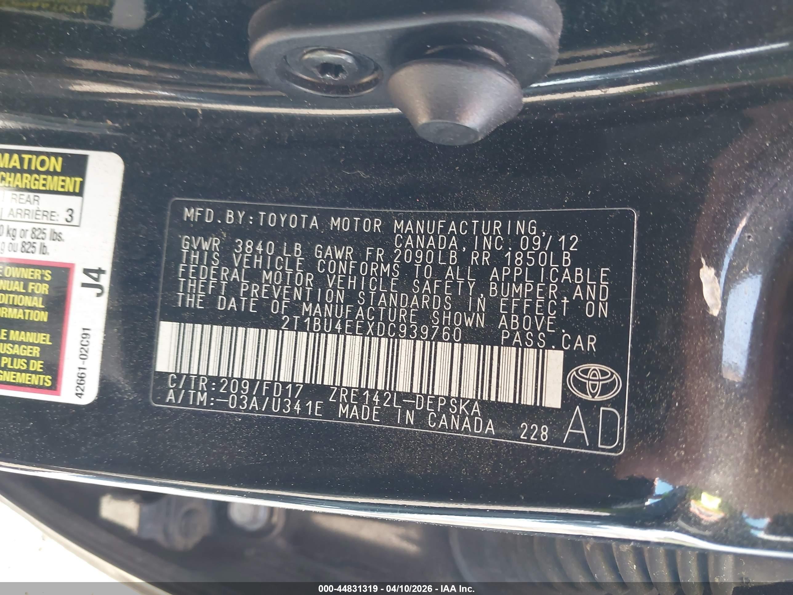 TOYOTA COROLLA image 9