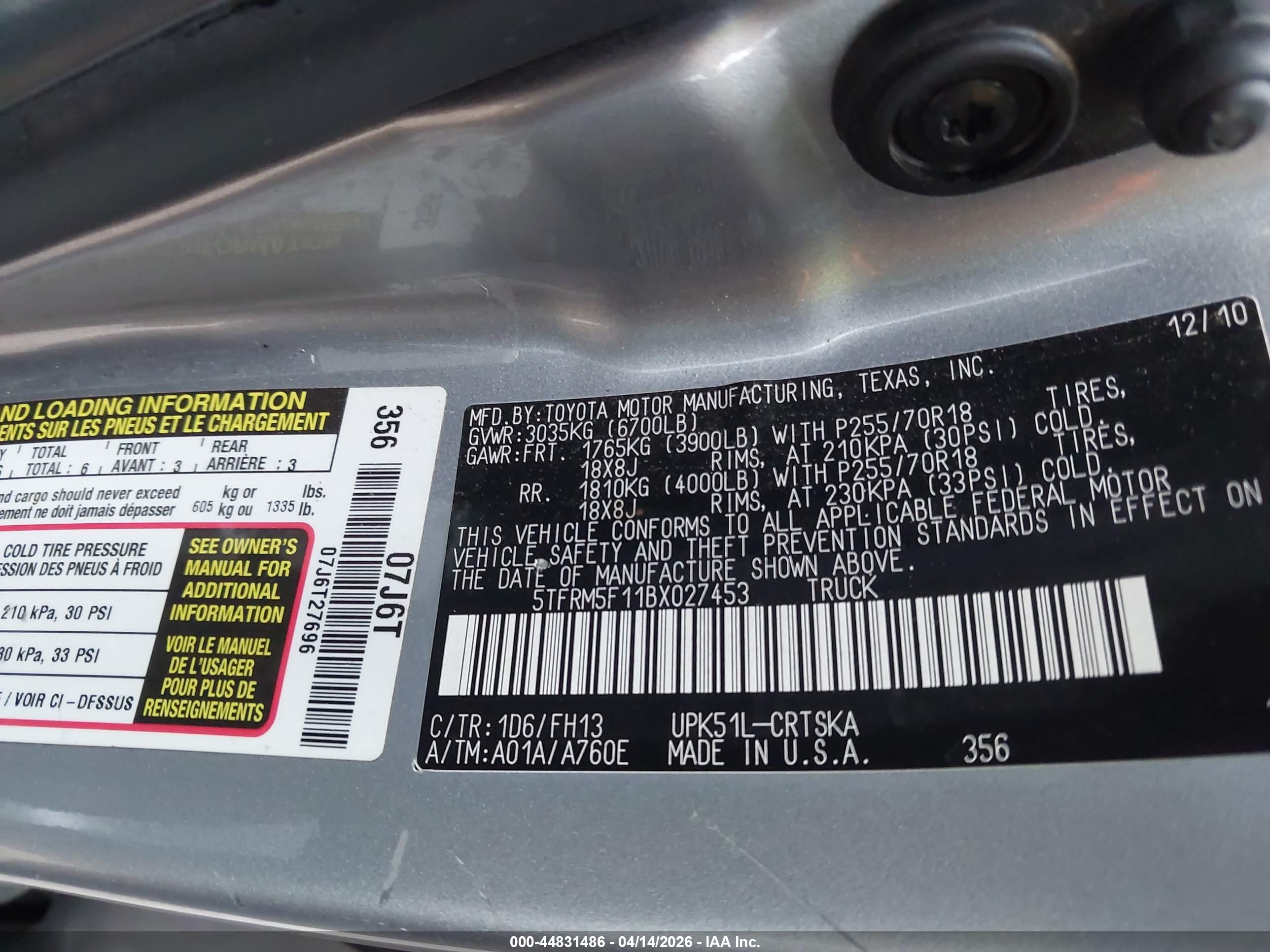 TOYOTA TUNDRA image 9