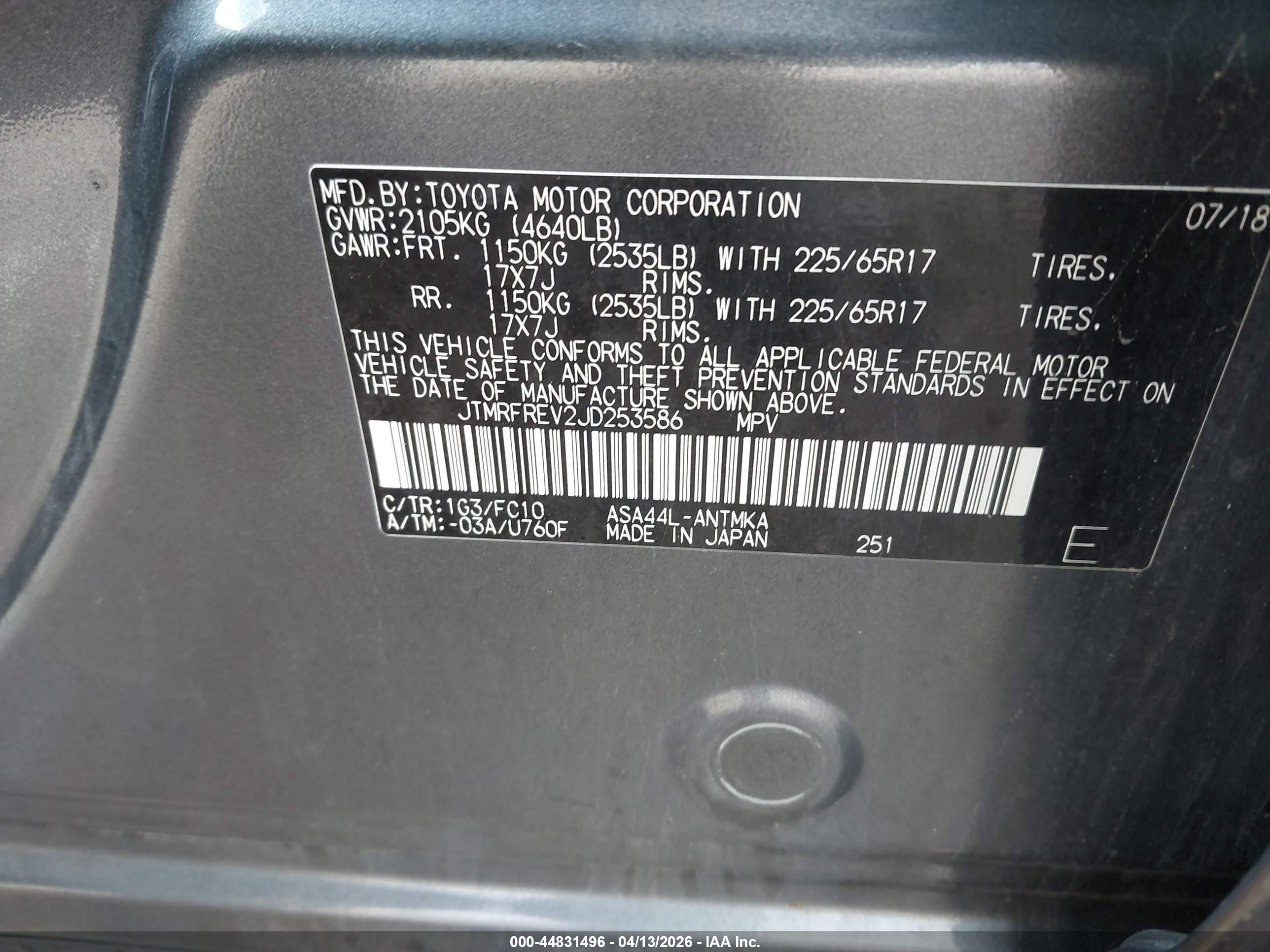 TOYOTA RAV4 image 9