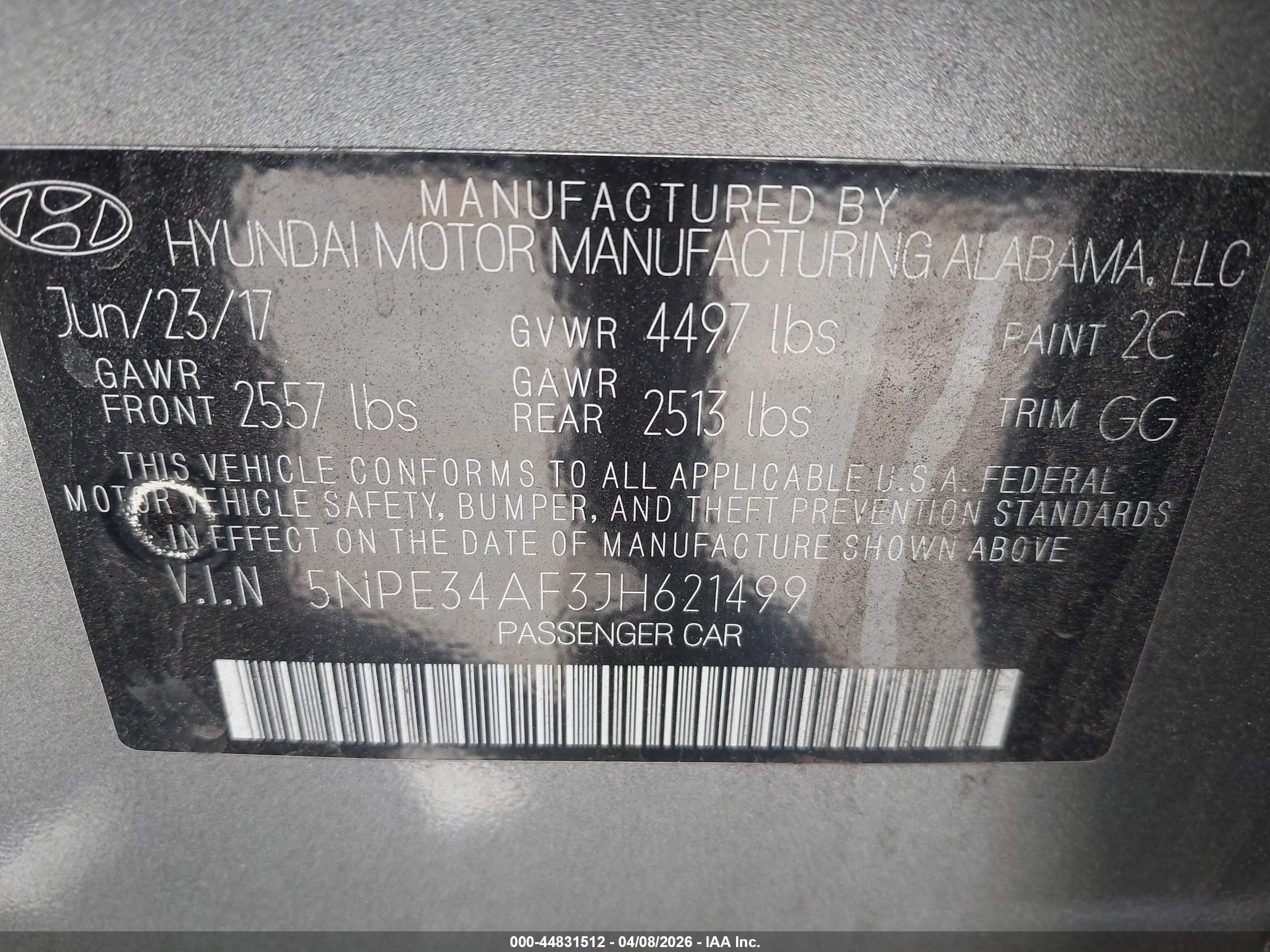 HYUNDAI SONATA image 9