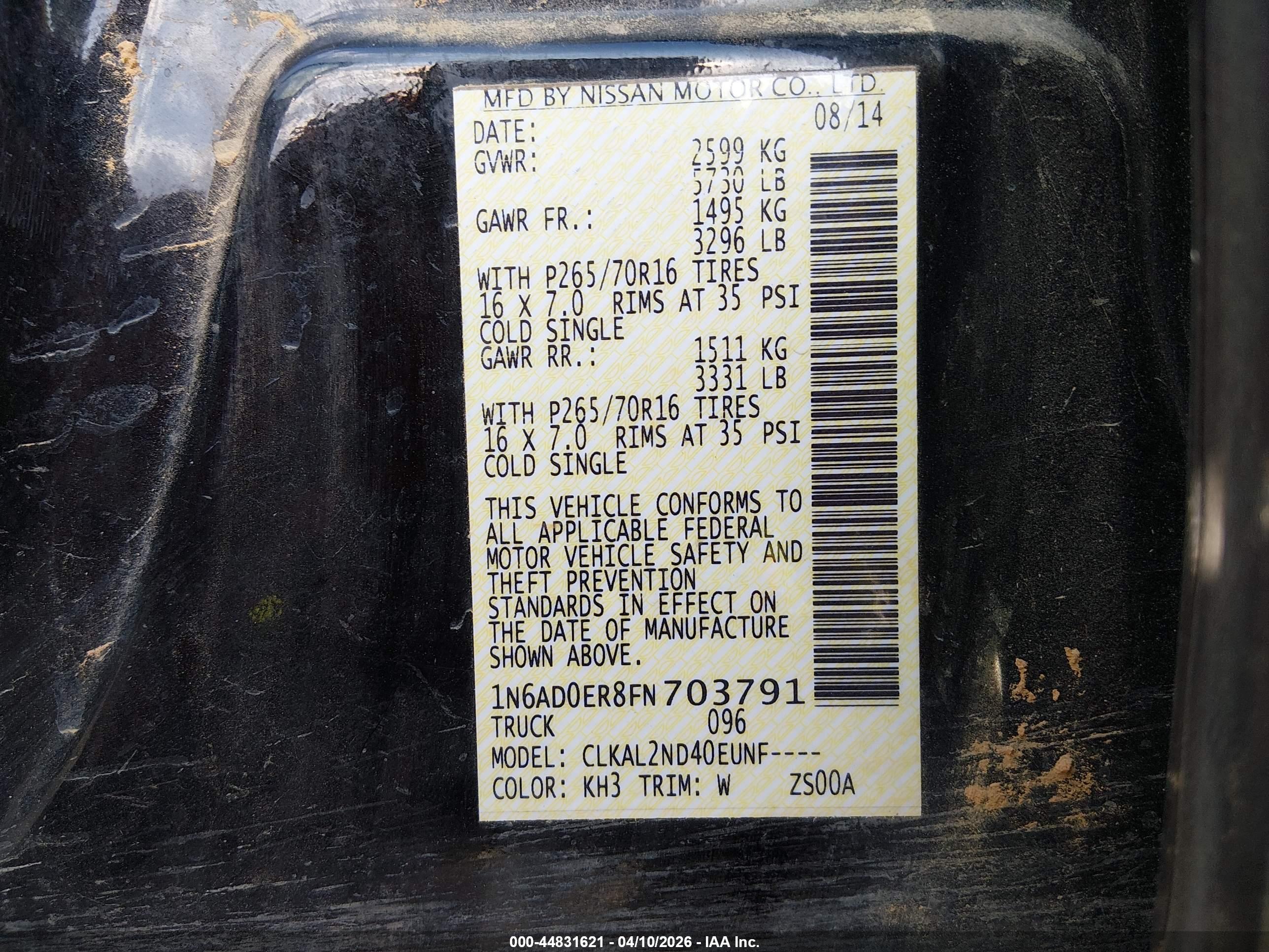 NISSAN FRONTIER image 9