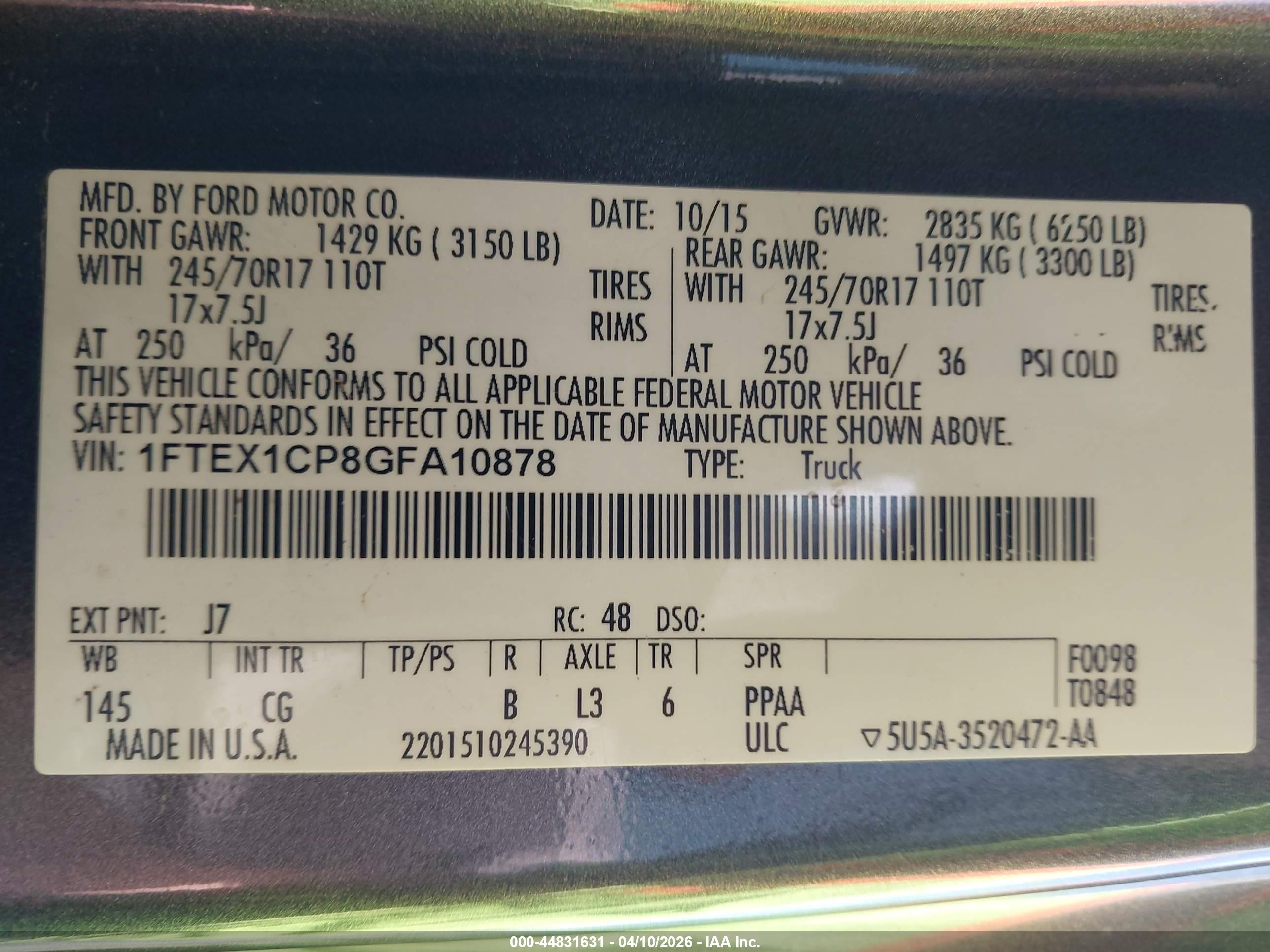 FORD F-150 image 9
