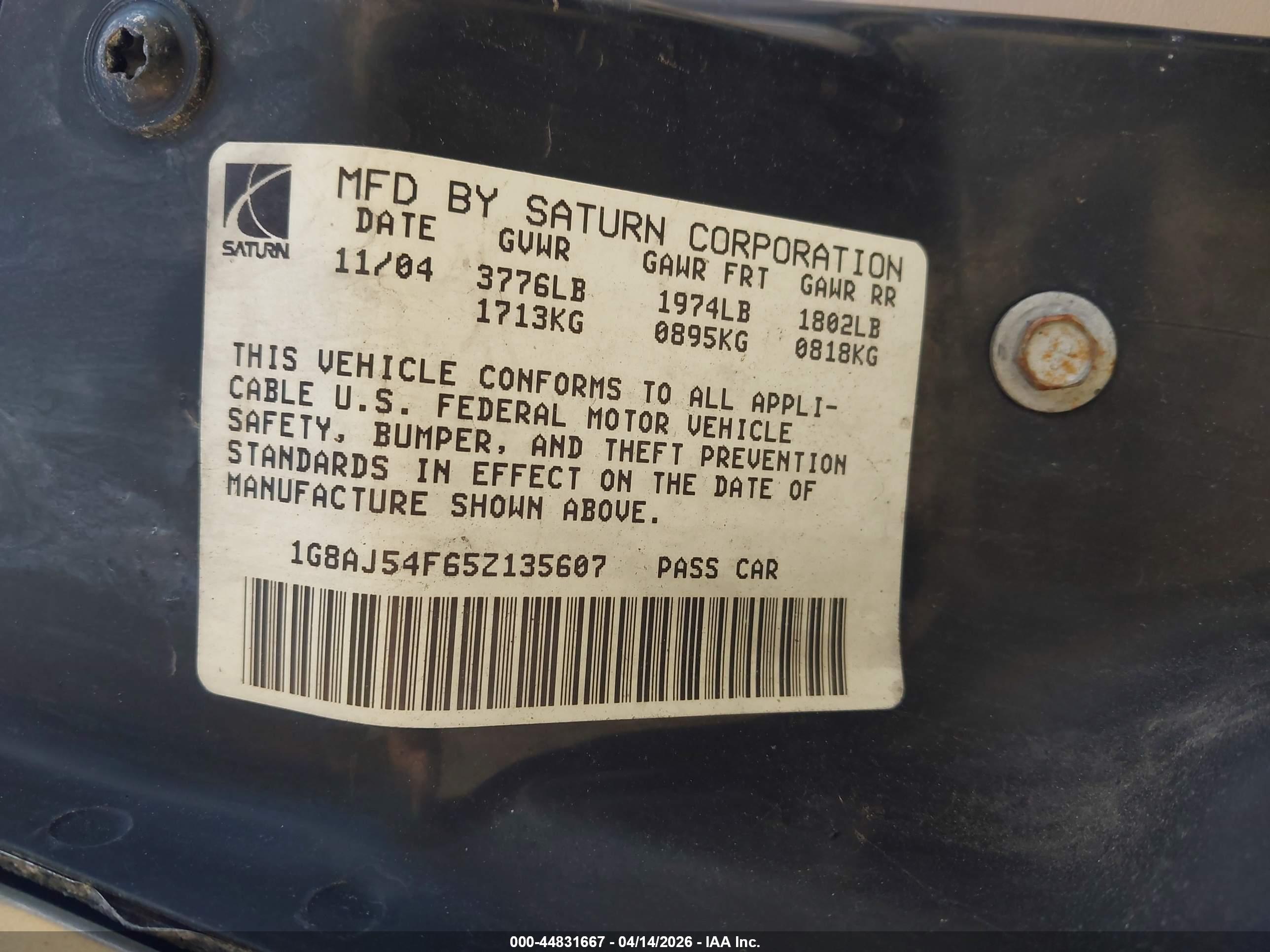 SATURN ION image 9