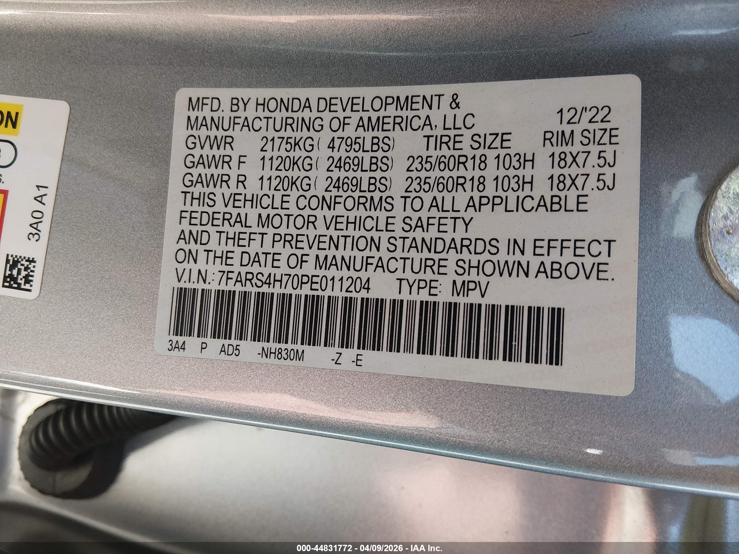 HONDA CR-V image 9