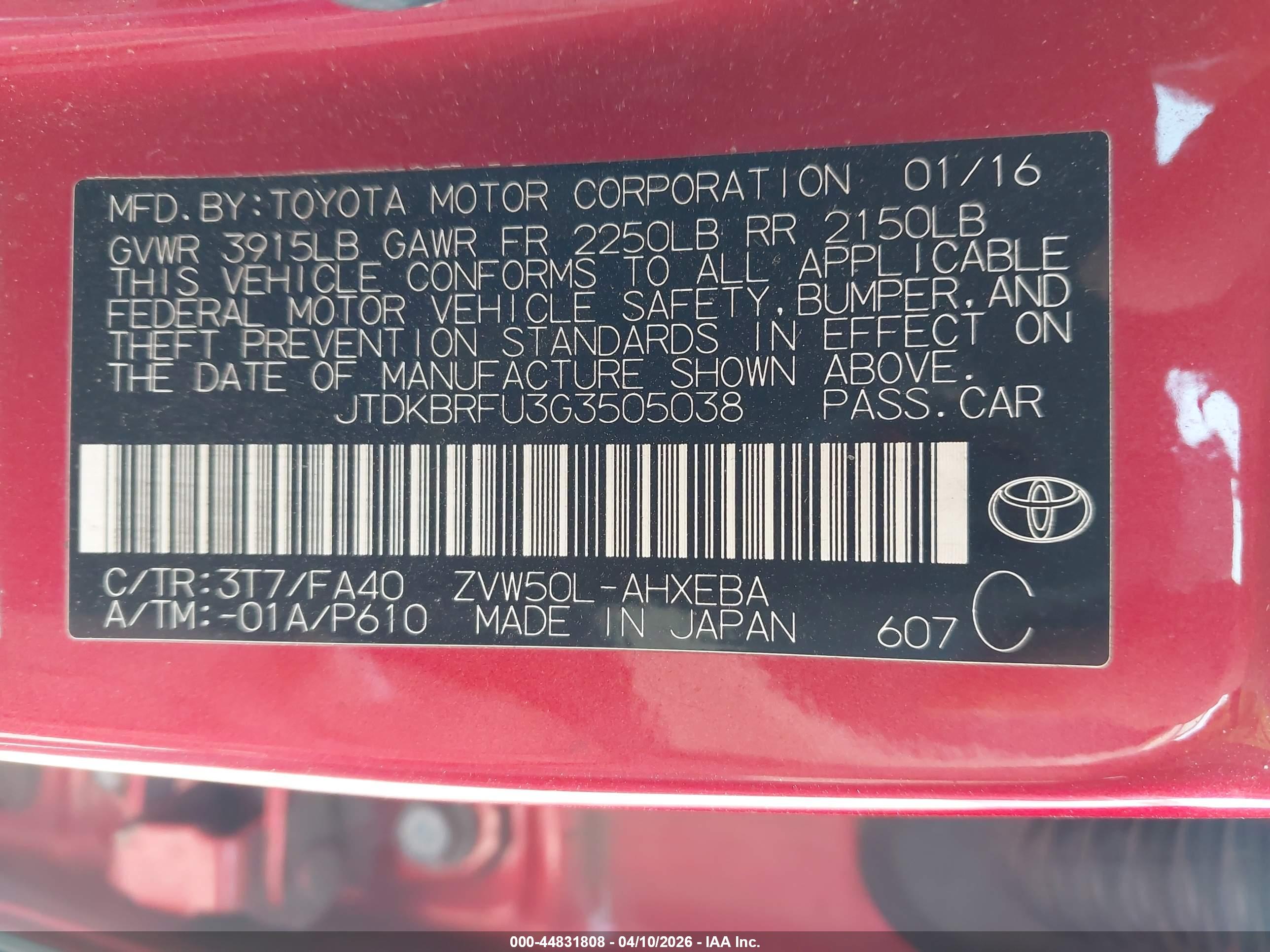TOYOTA PRIUS image 9