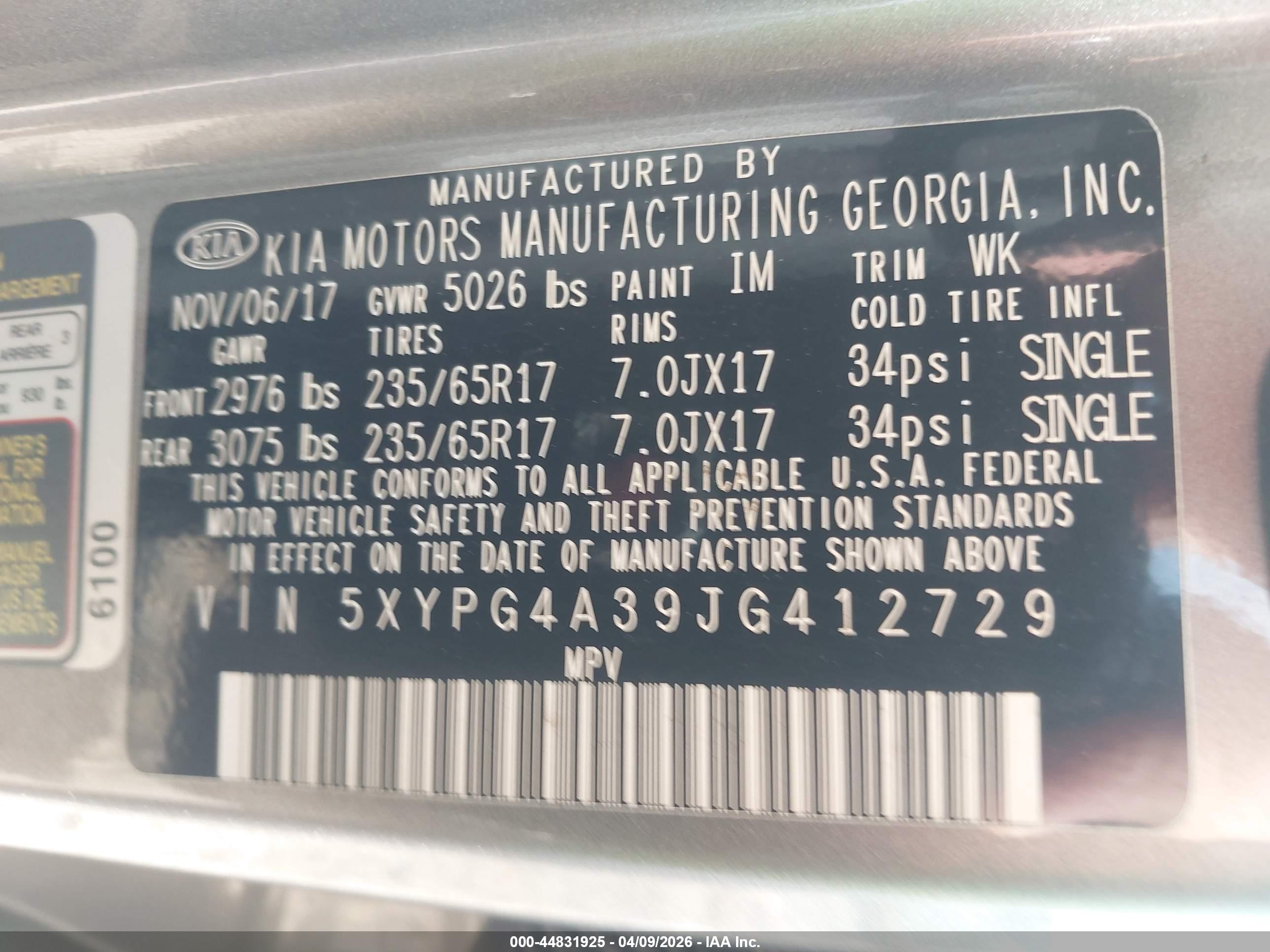 KIA SORENTO image 9