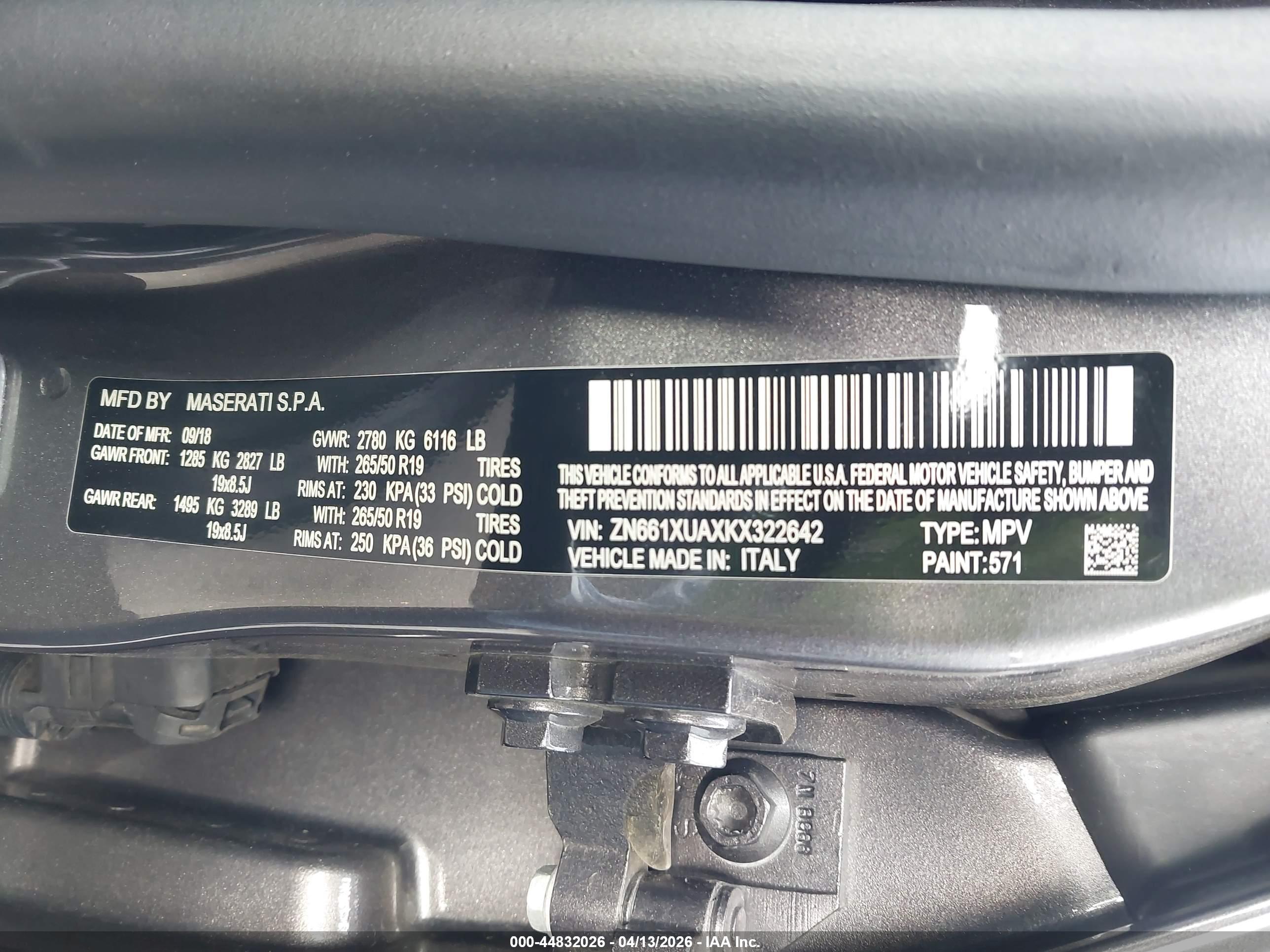 MASERATI LEVANTE image 9