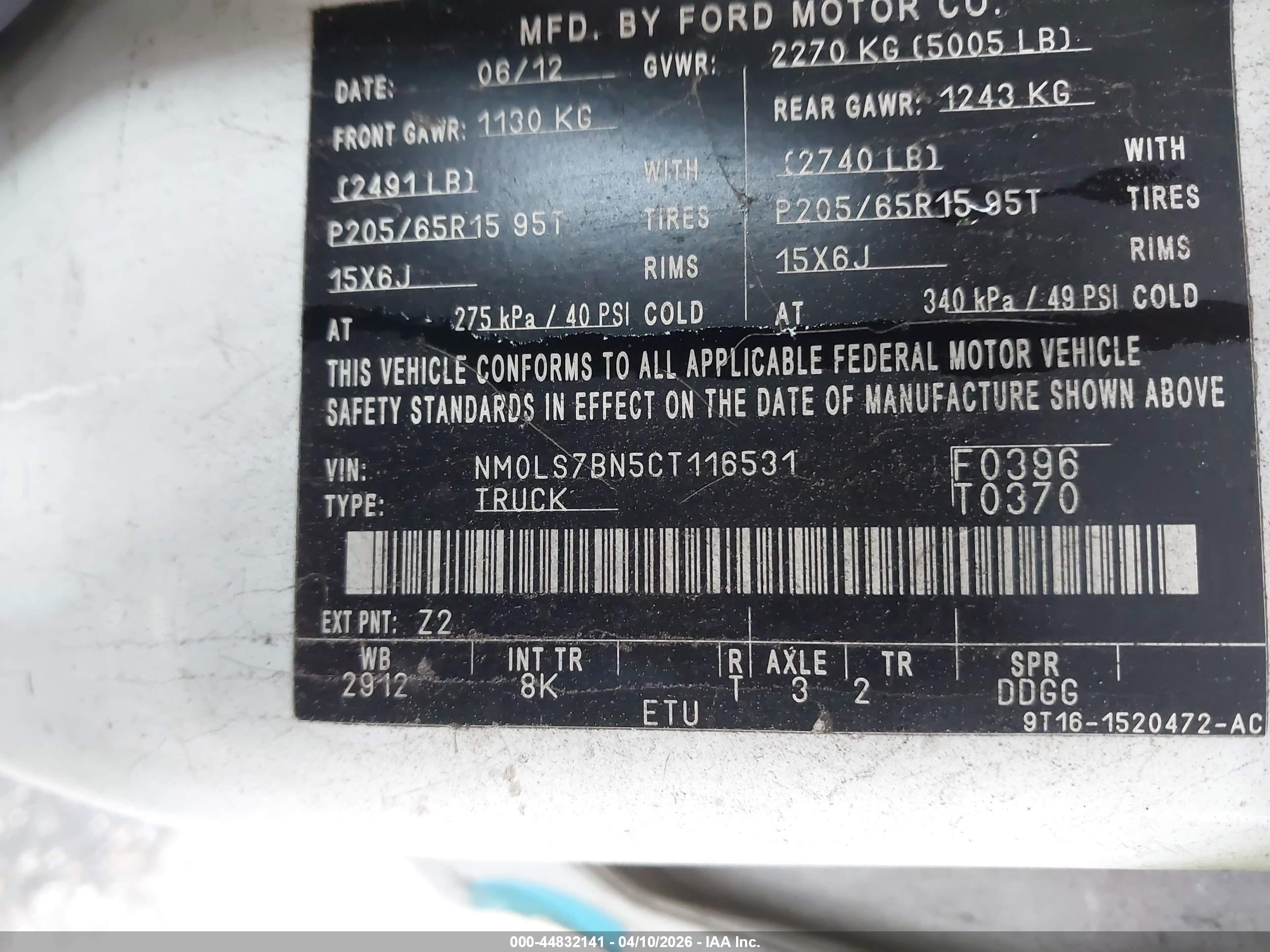 FORD TRANSIT image 9