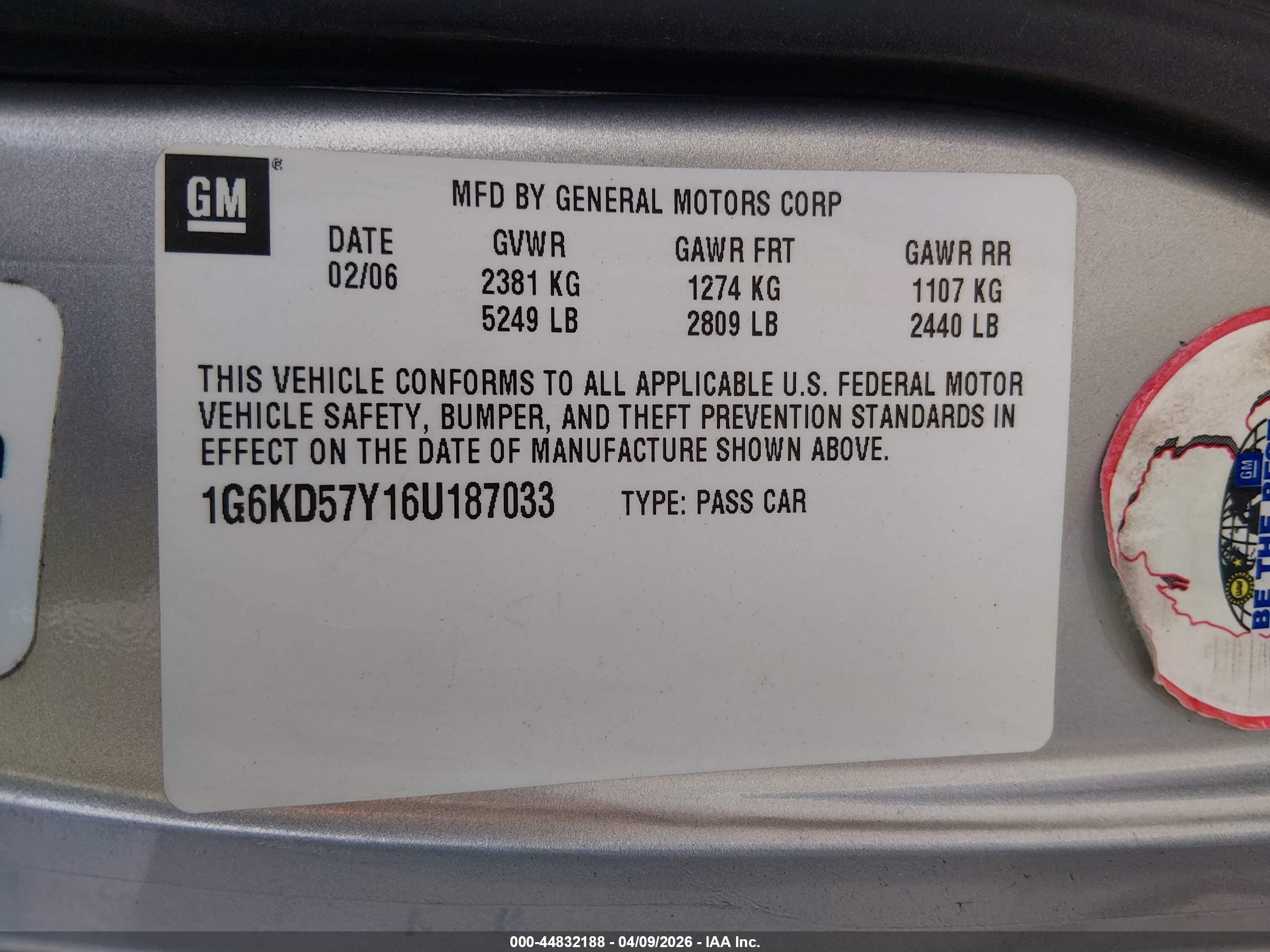 CADILLAC DTS image 9