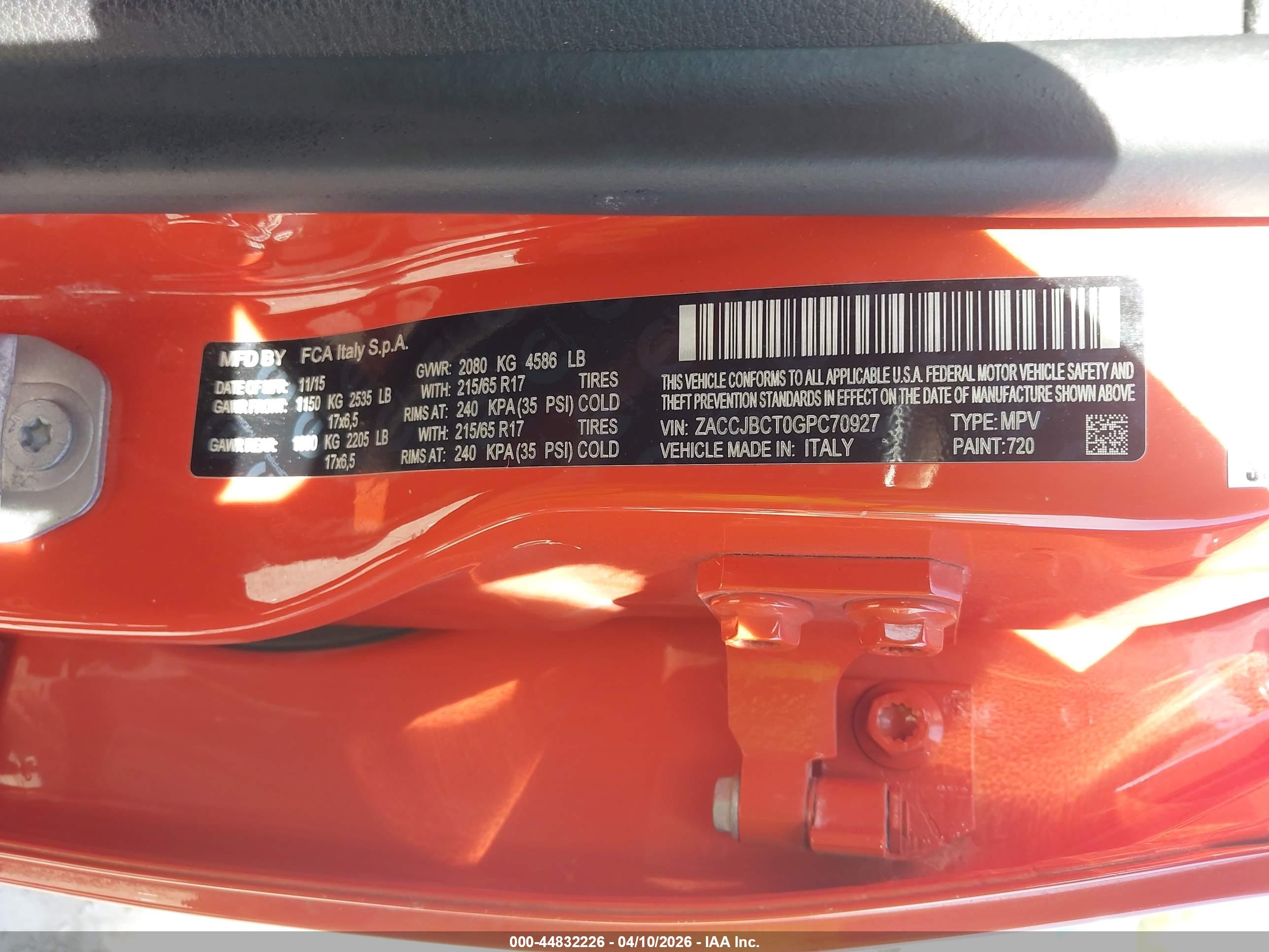 JEEP RENEGADE image 9