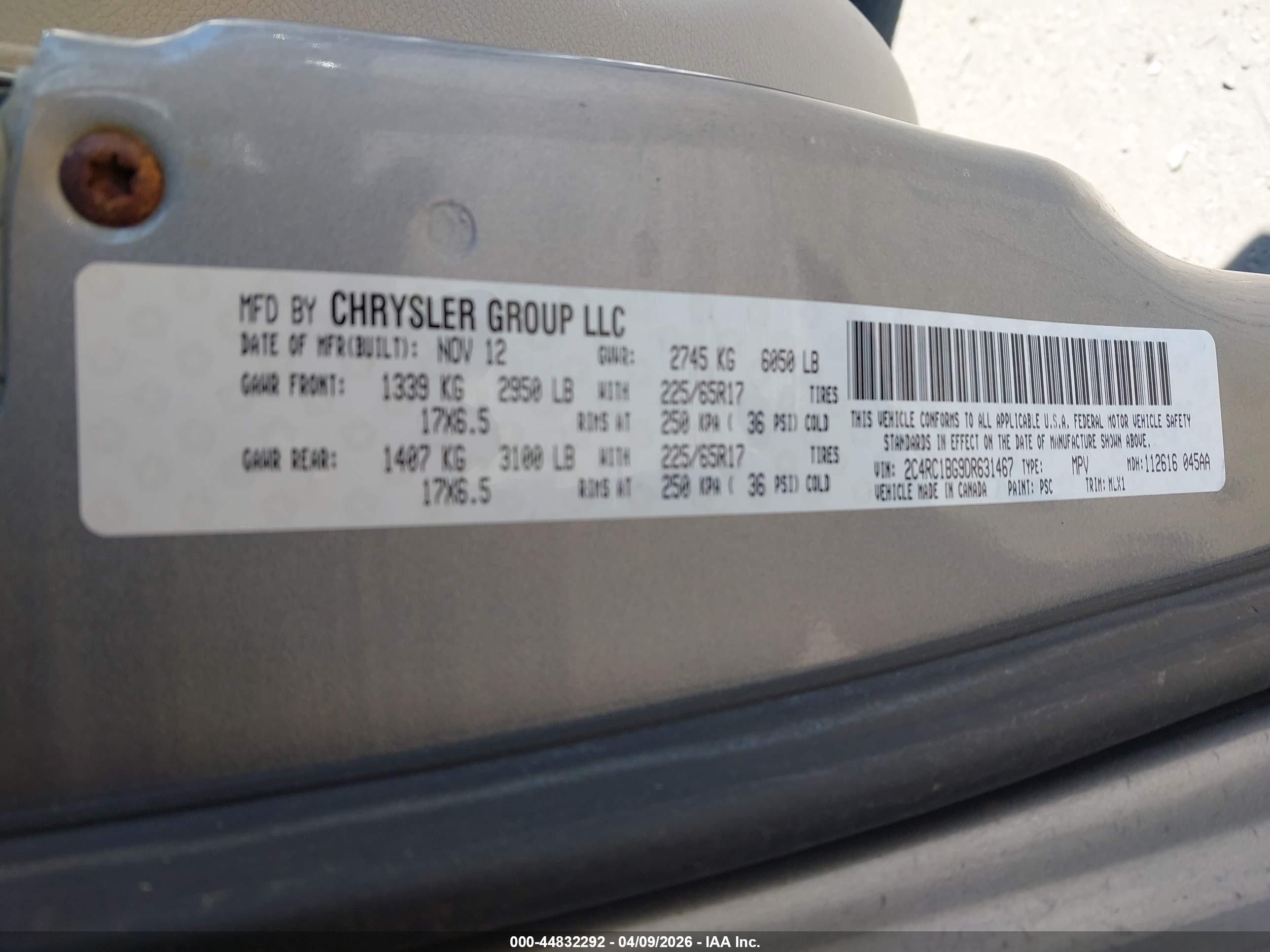 CHRYSLER TOWN image 9