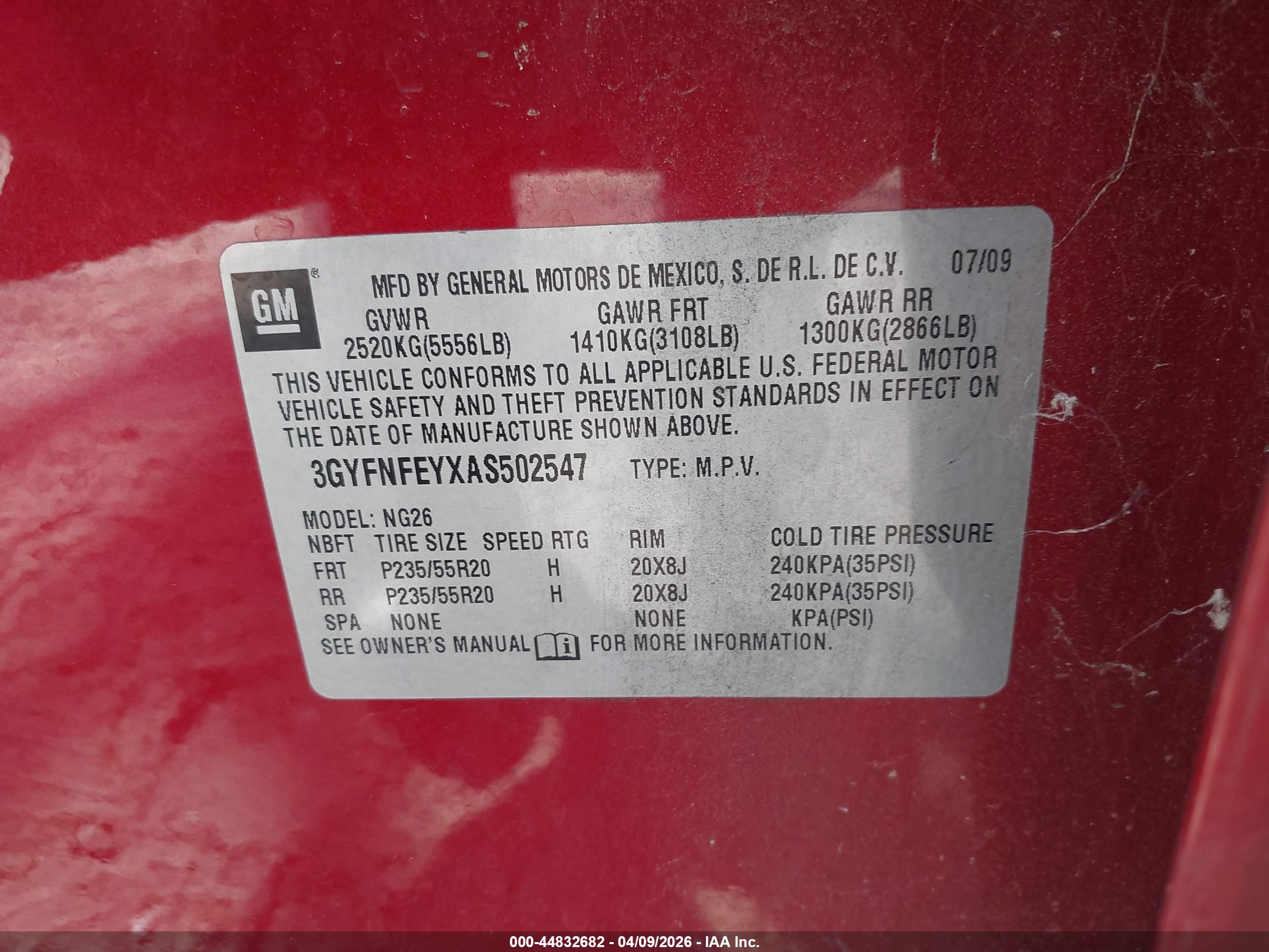 CADILLAC SRX image 9