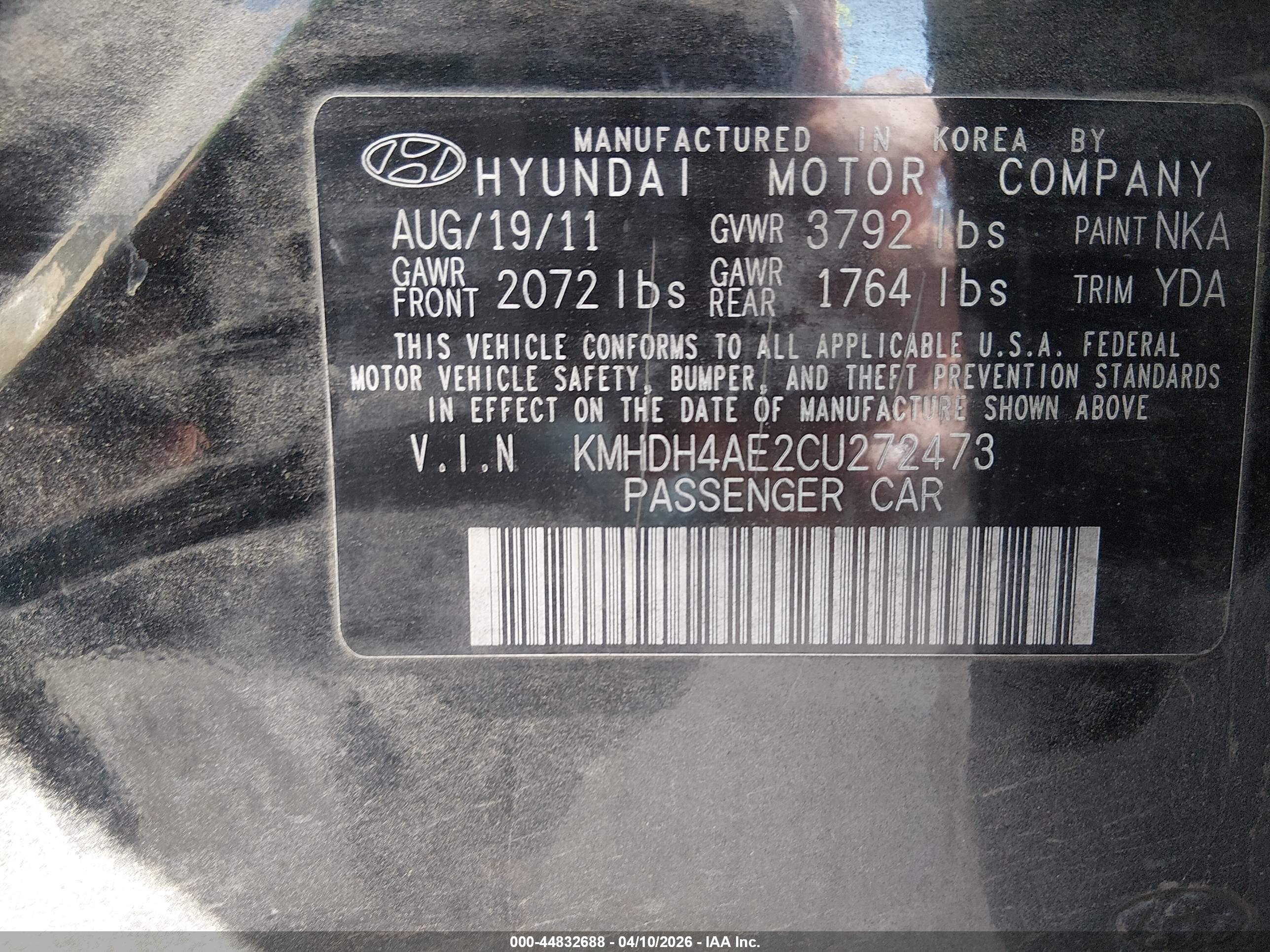 HYUNDAI ELANTRA image 9