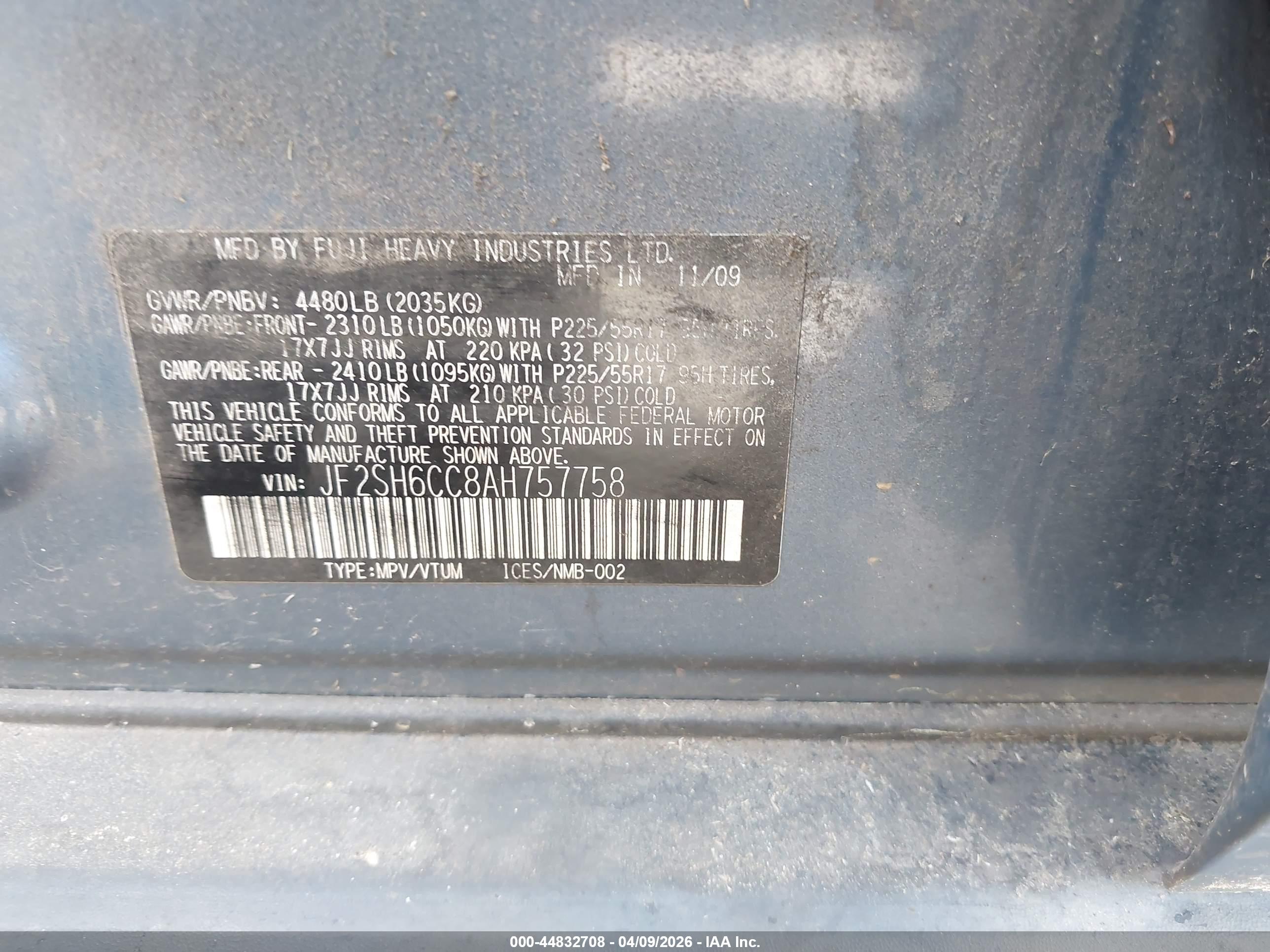 SUBARU FORESTER image 9