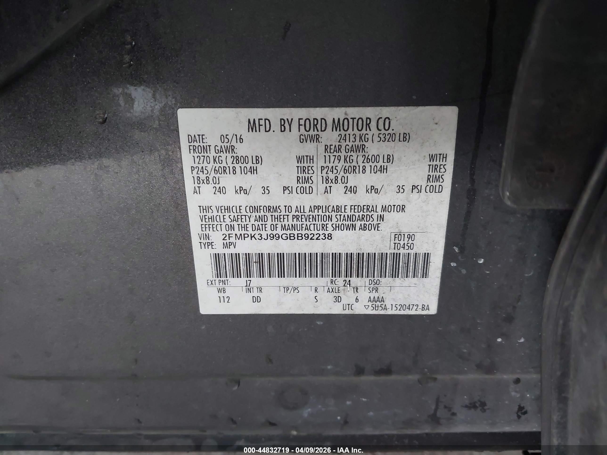 FORD EDGE image 9
