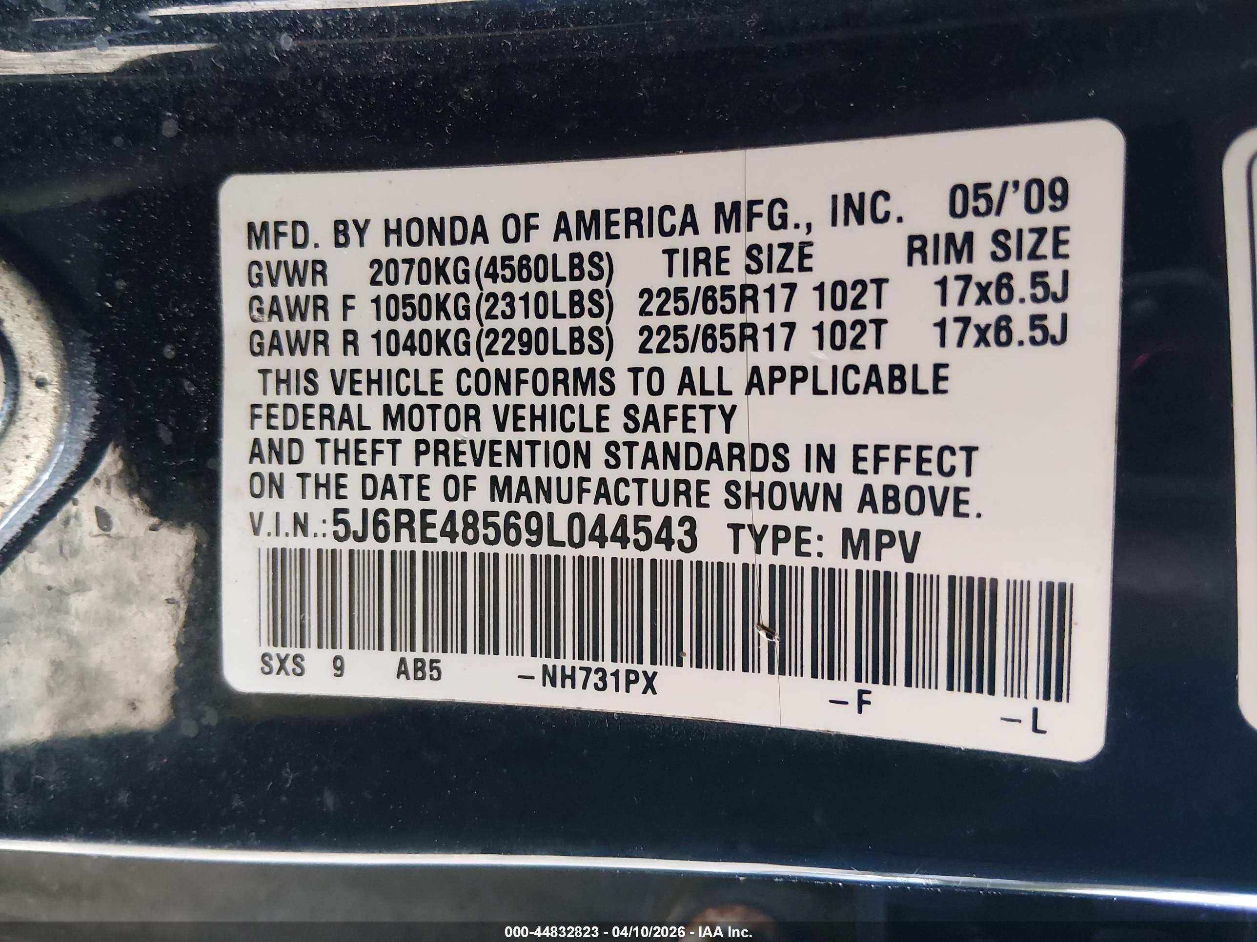 HONDA CR-V image 9