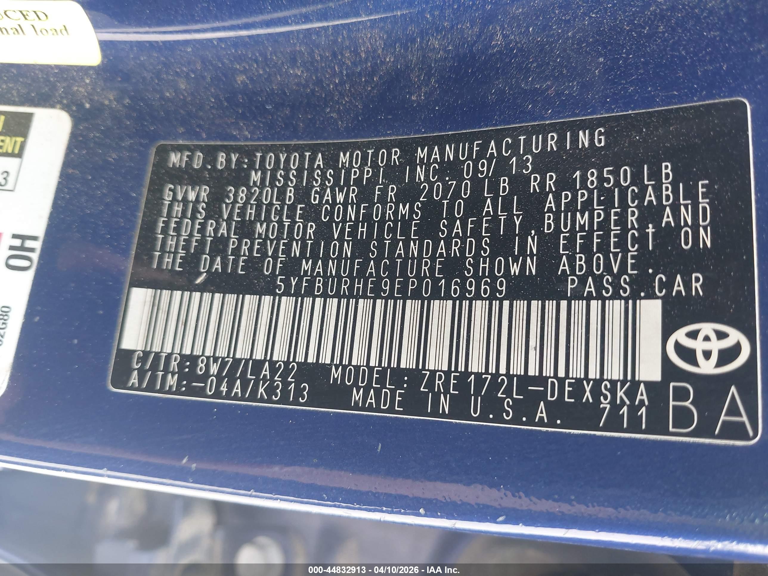 TOYOTA COROLLA image 9