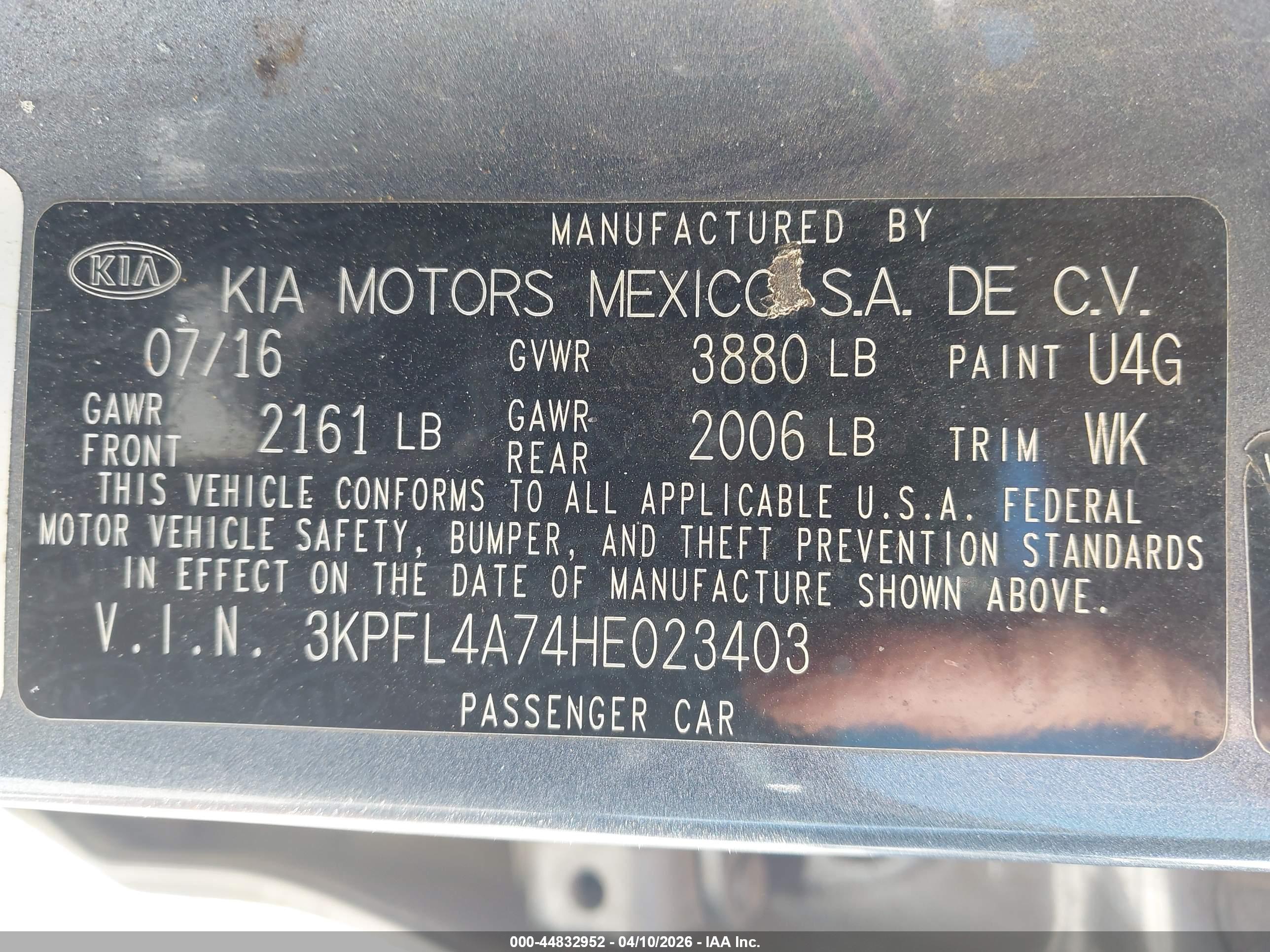 KIA FORTE image 9