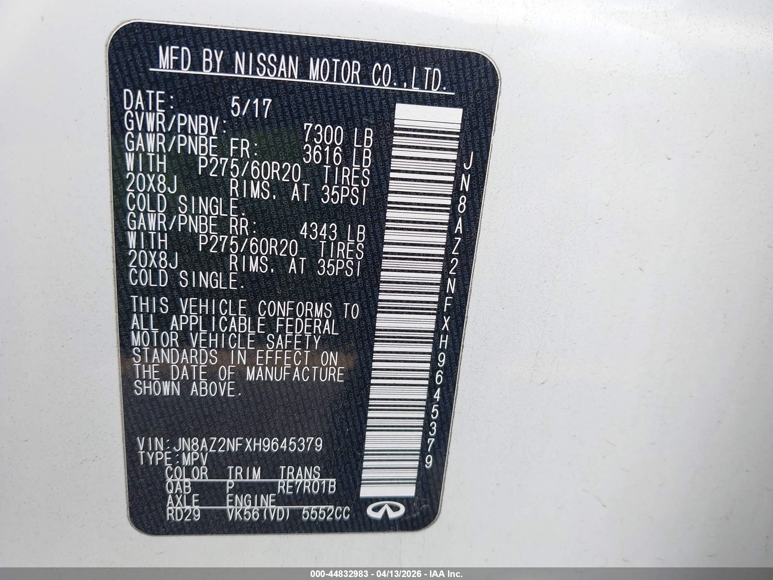 INFINITI QX80 image 9