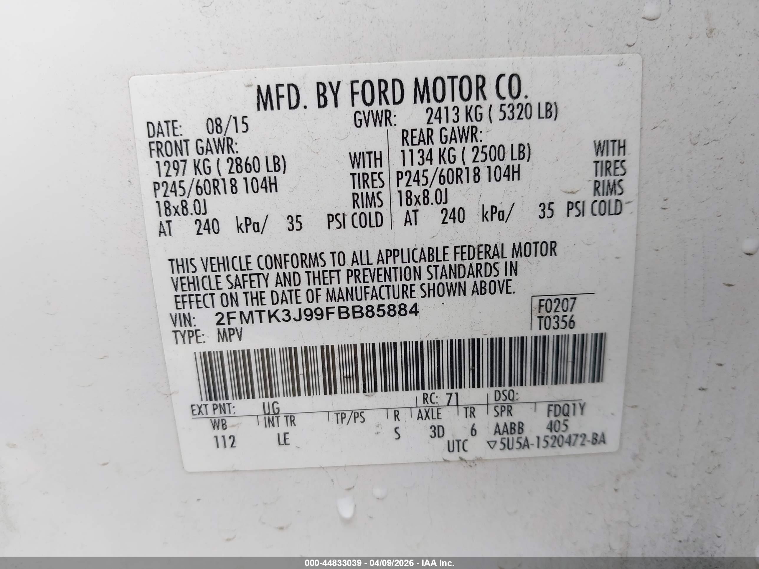FORD EDGE image 9