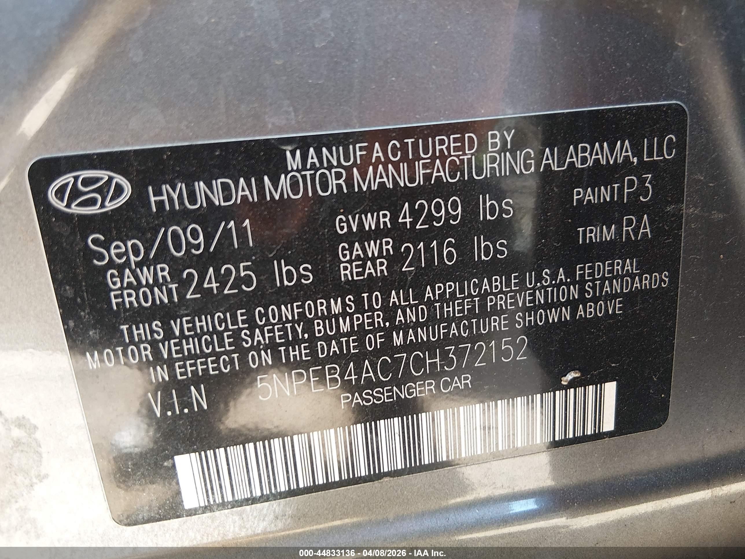 HYUNDAI SONATA image 9