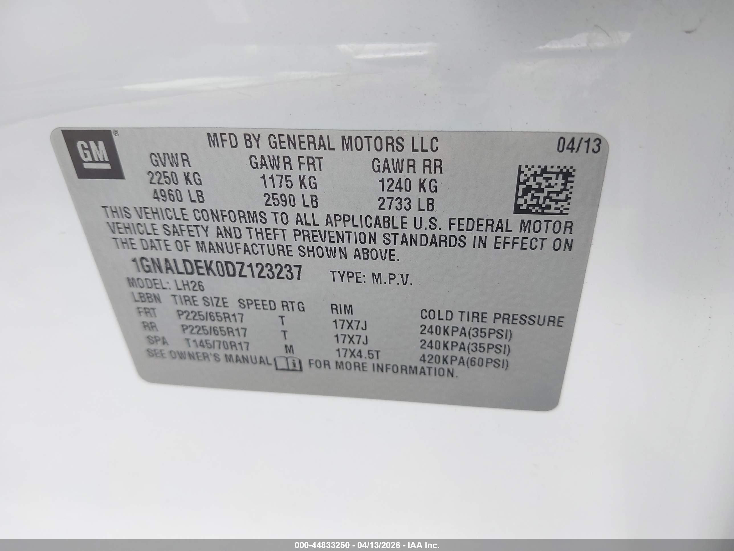 CHEVROLET EQUINOX image 9