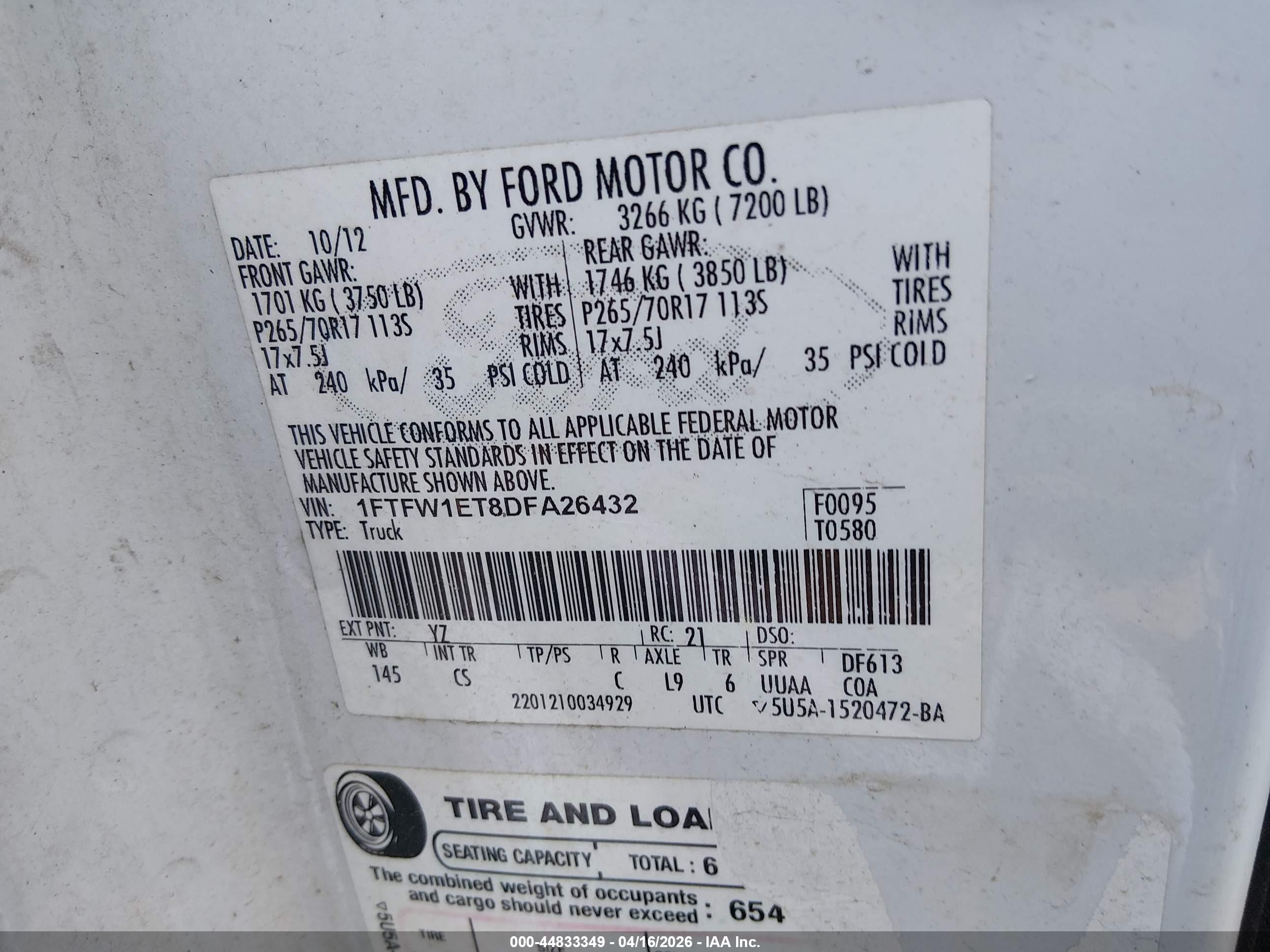 FORD F-150 image 9
