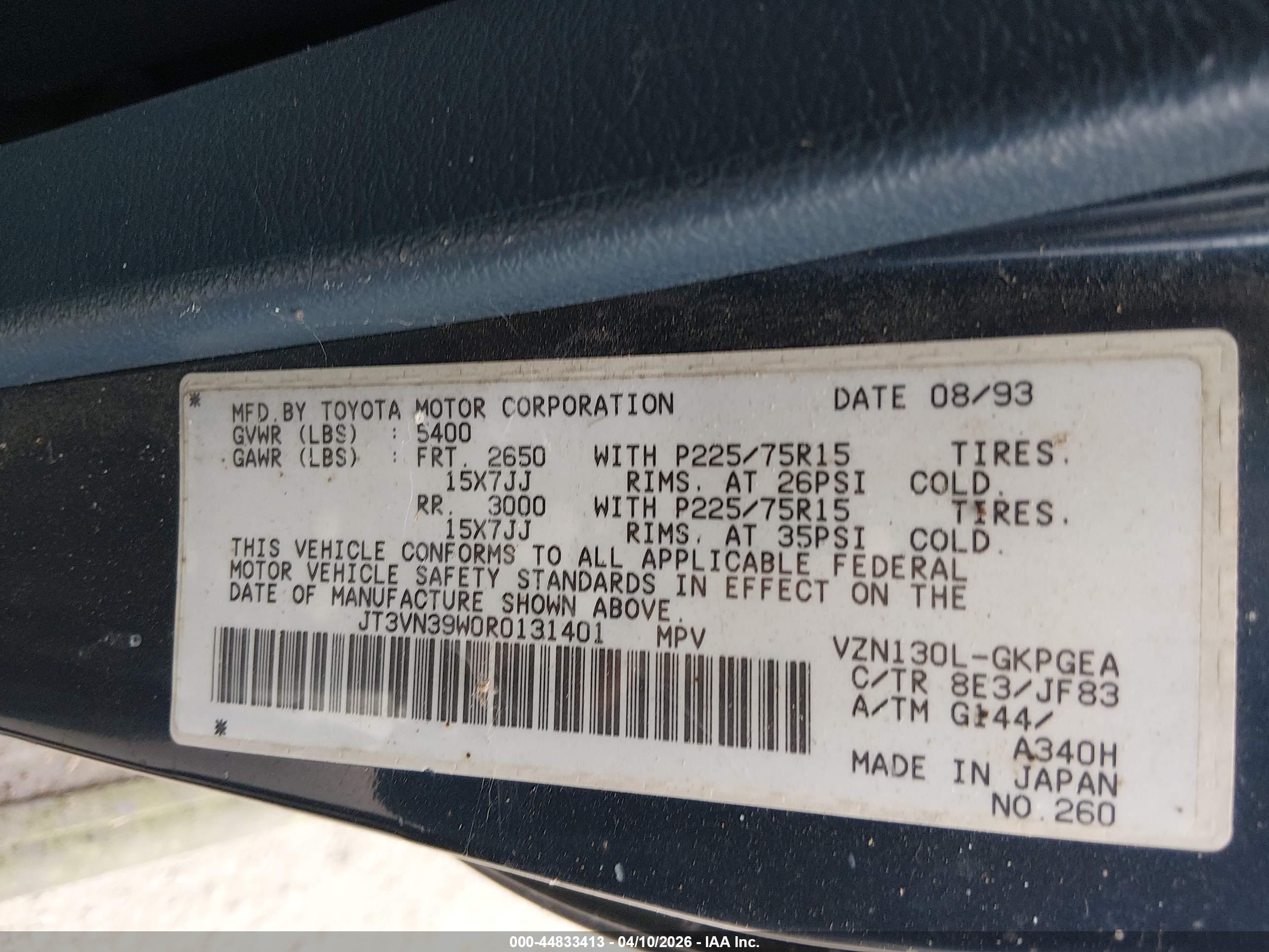 TOYOTA 4RUNNER image 9