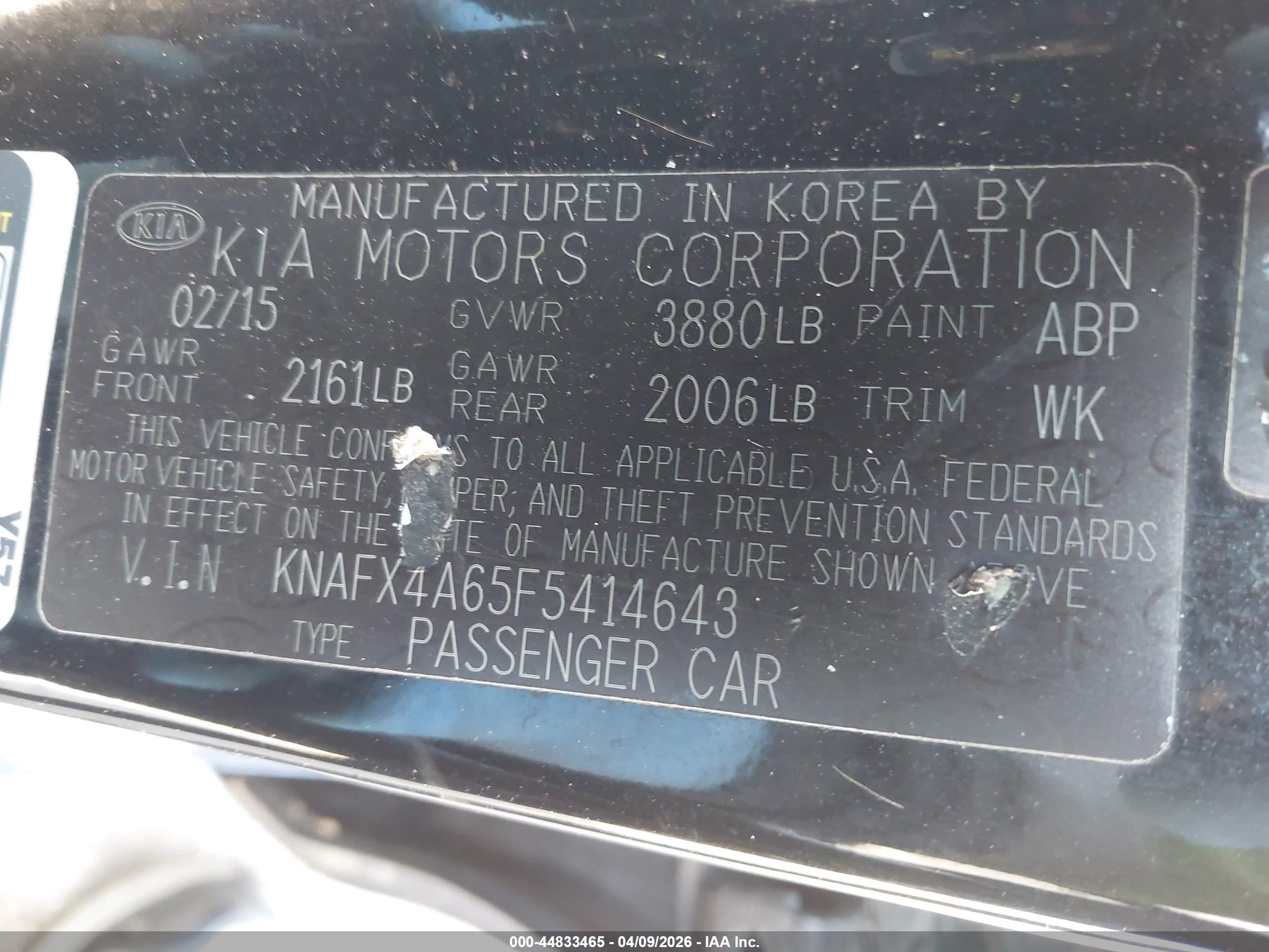 KIA FORTE image 9