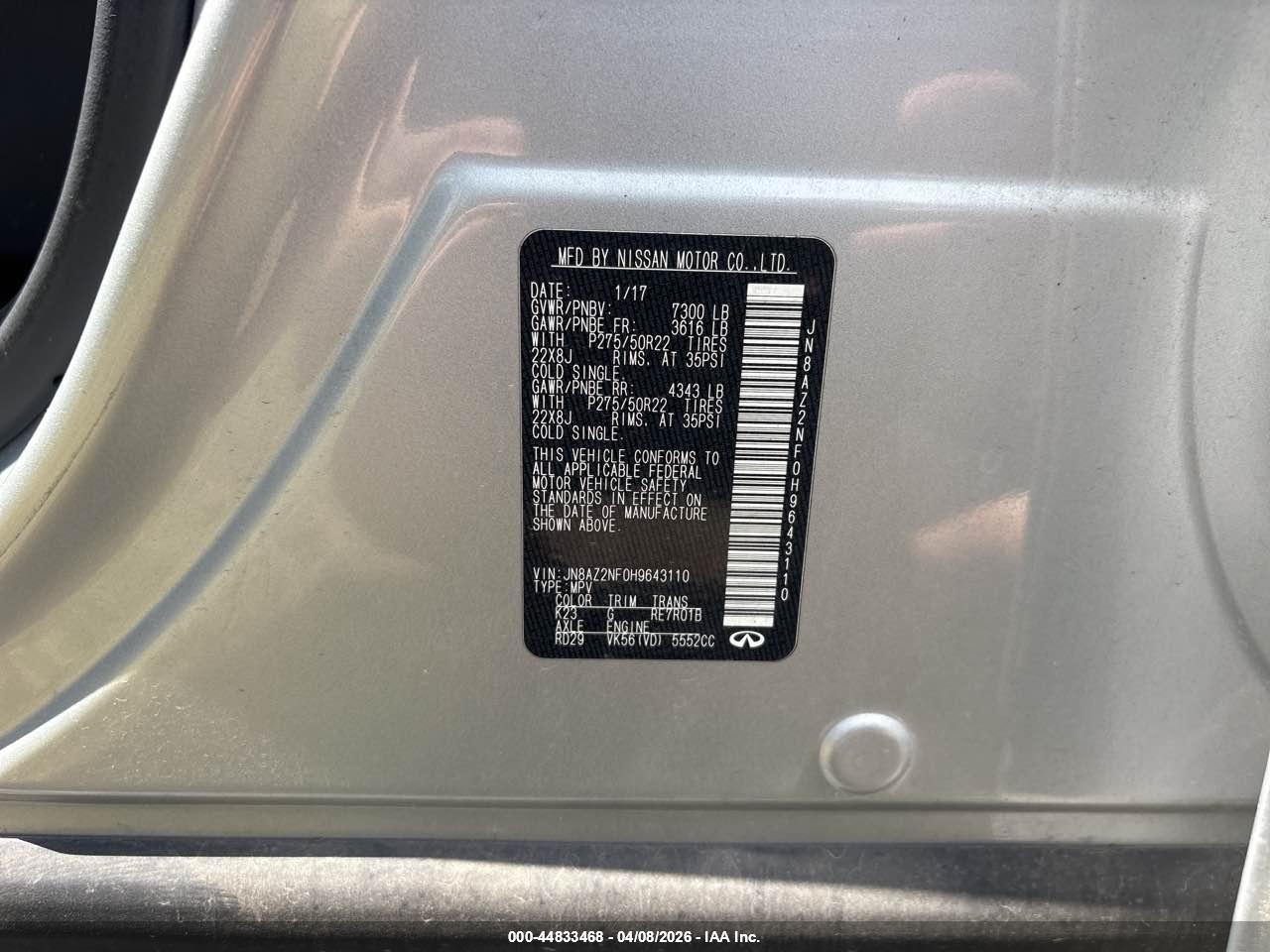 INFINITI QX80 image 9