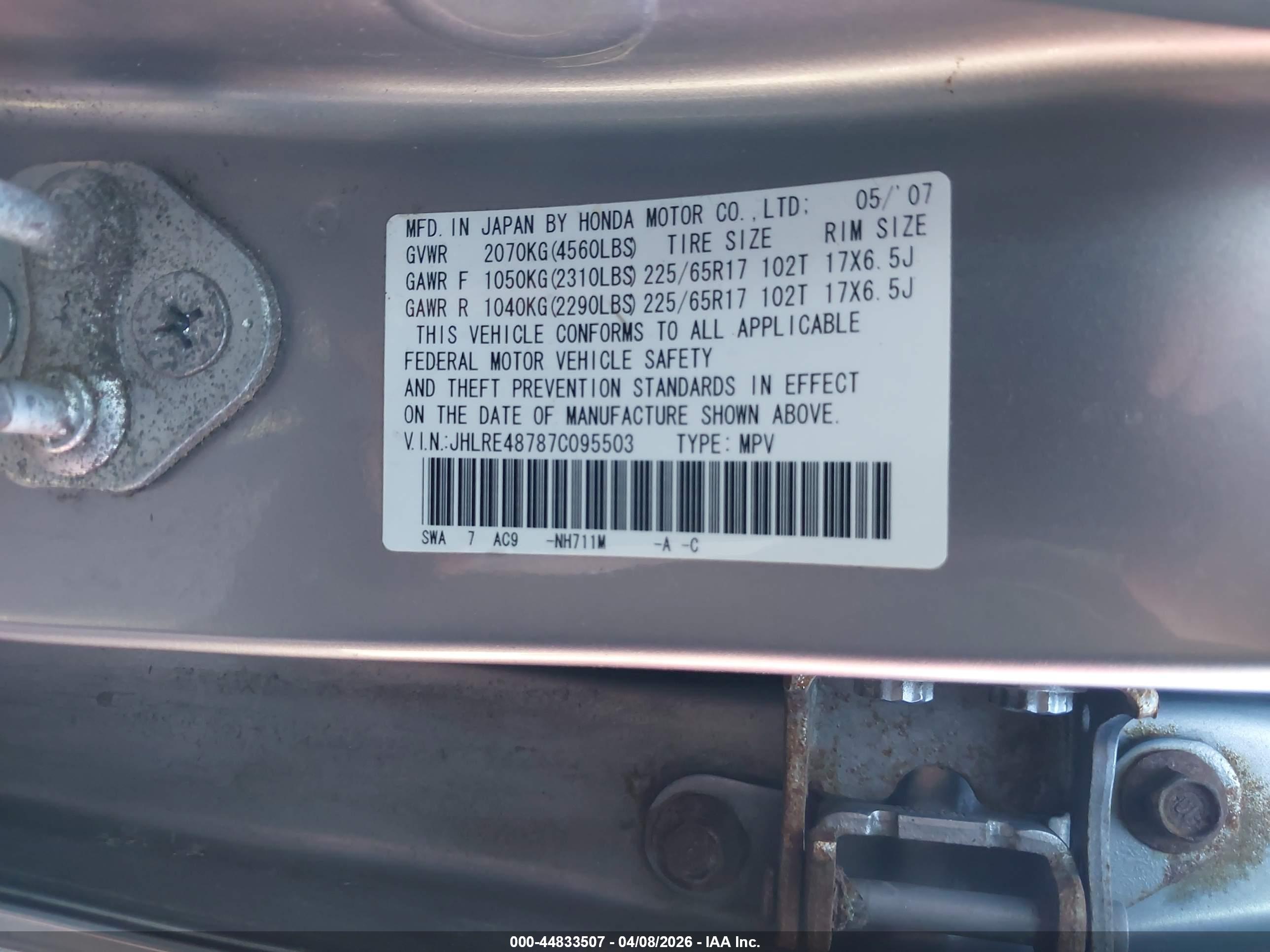HONDA CR-V image 9