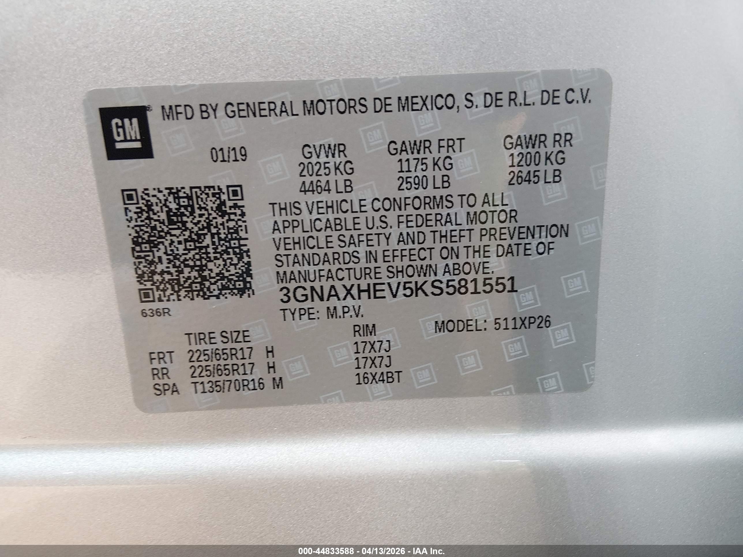 CHEVROLET EQUINOX image 9