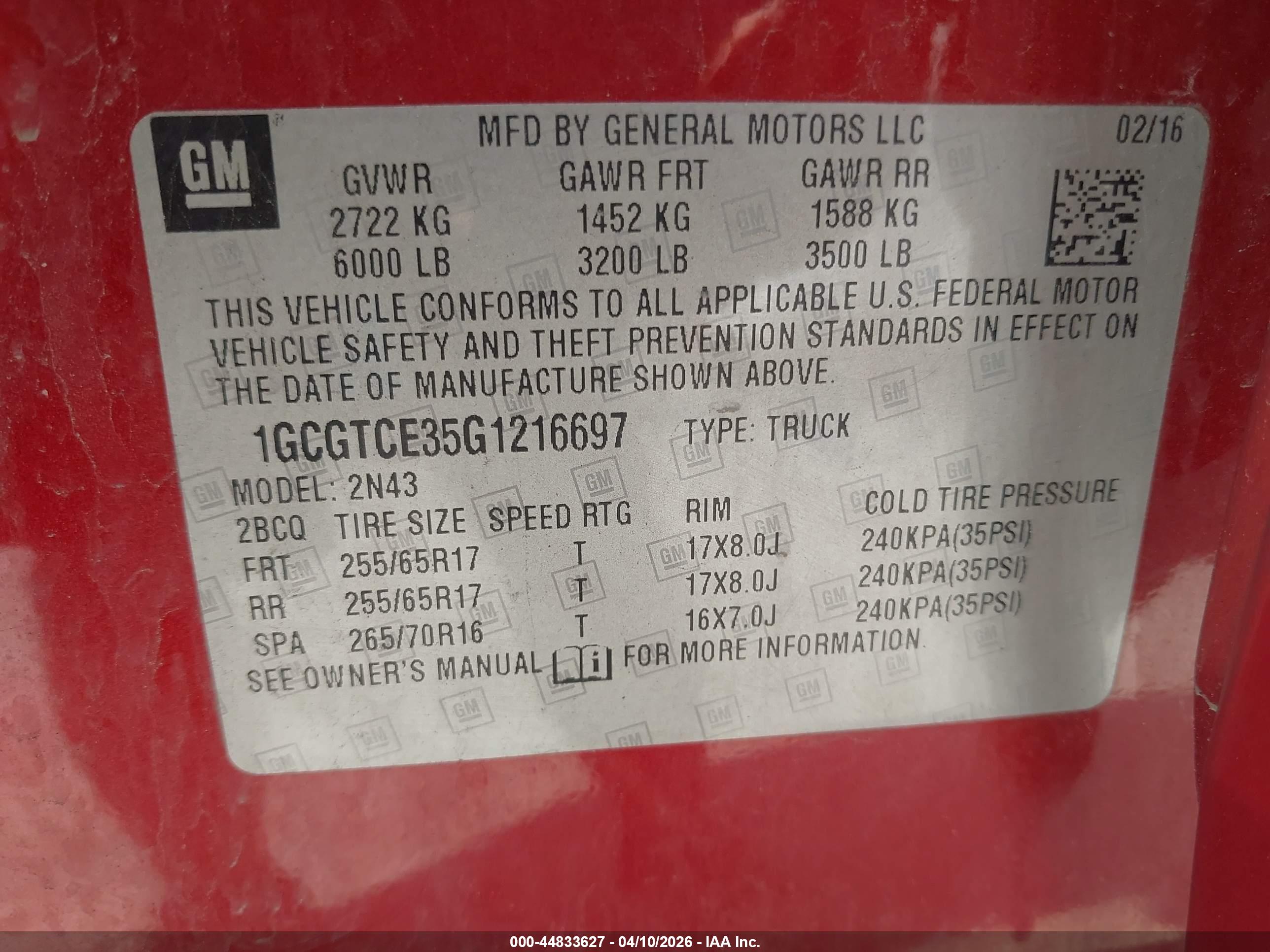 CHEVROLET COLORADO image 9