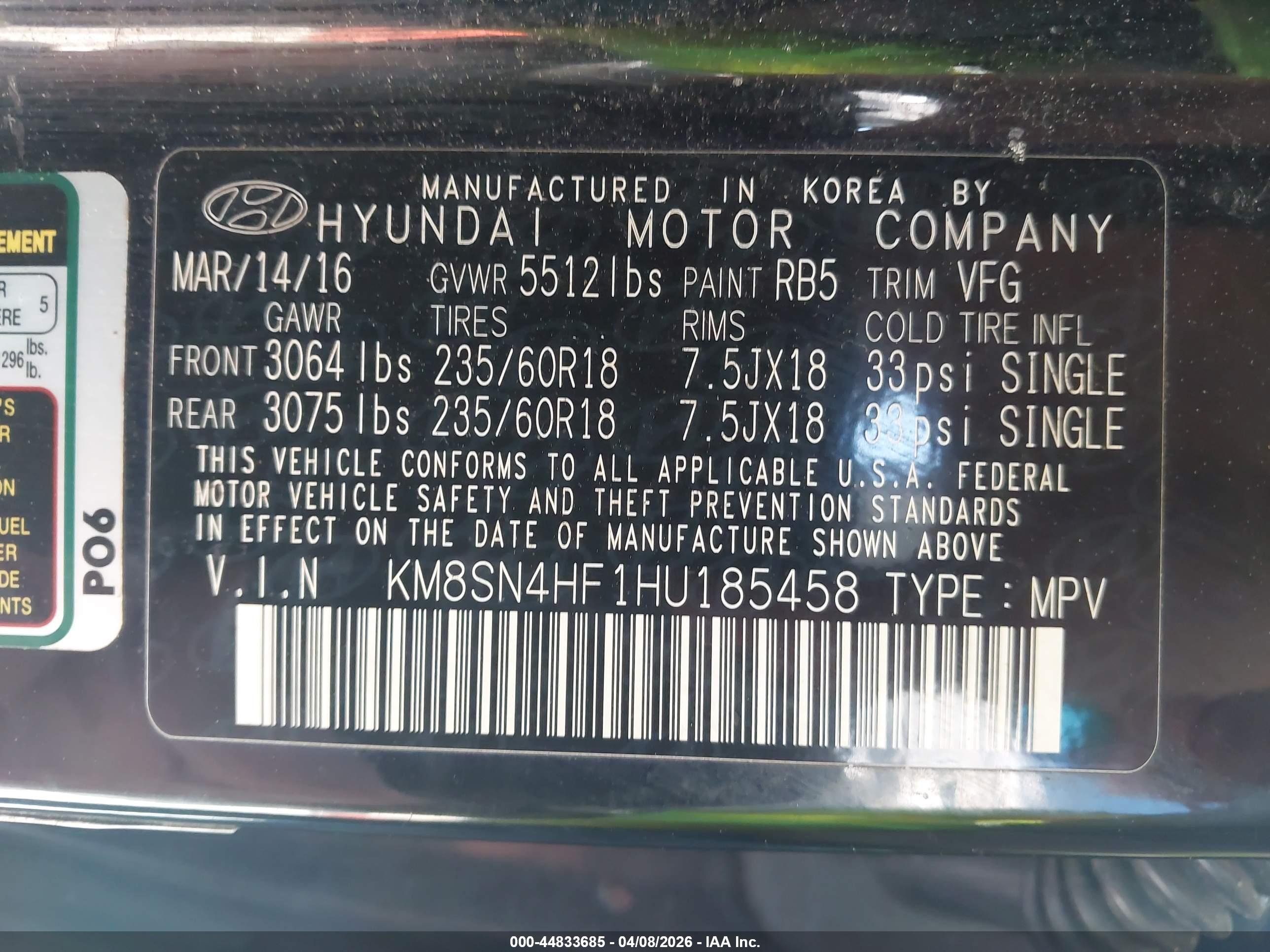 HYUNDAI SANTA image 9