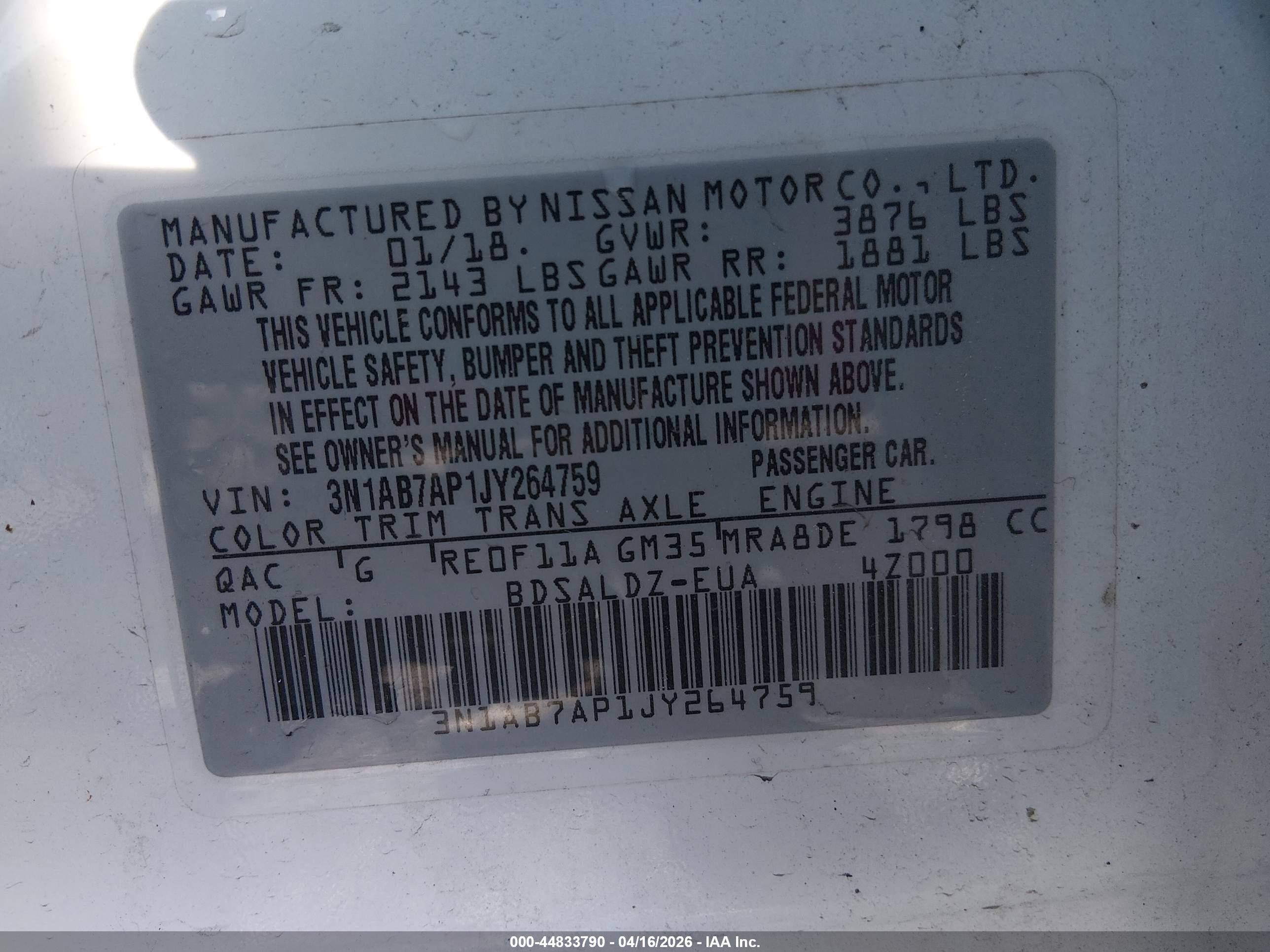 NISSAN SENTRA image 9