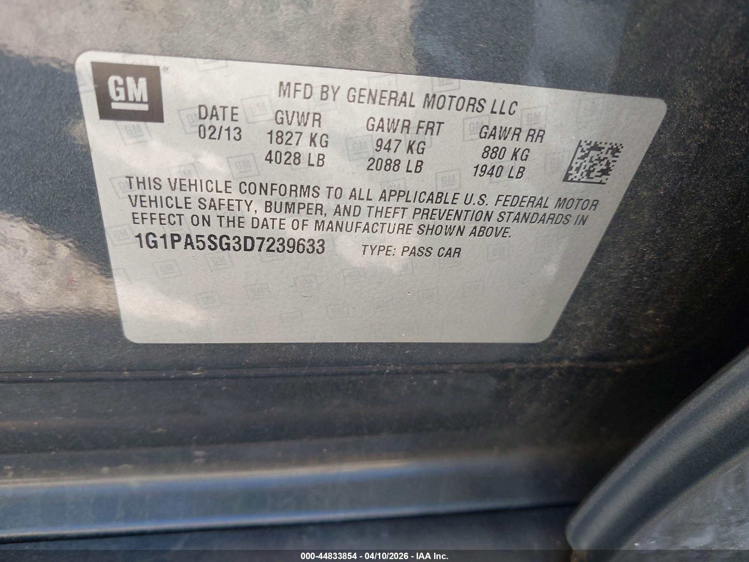 CHEVROLET CRUZE image 9