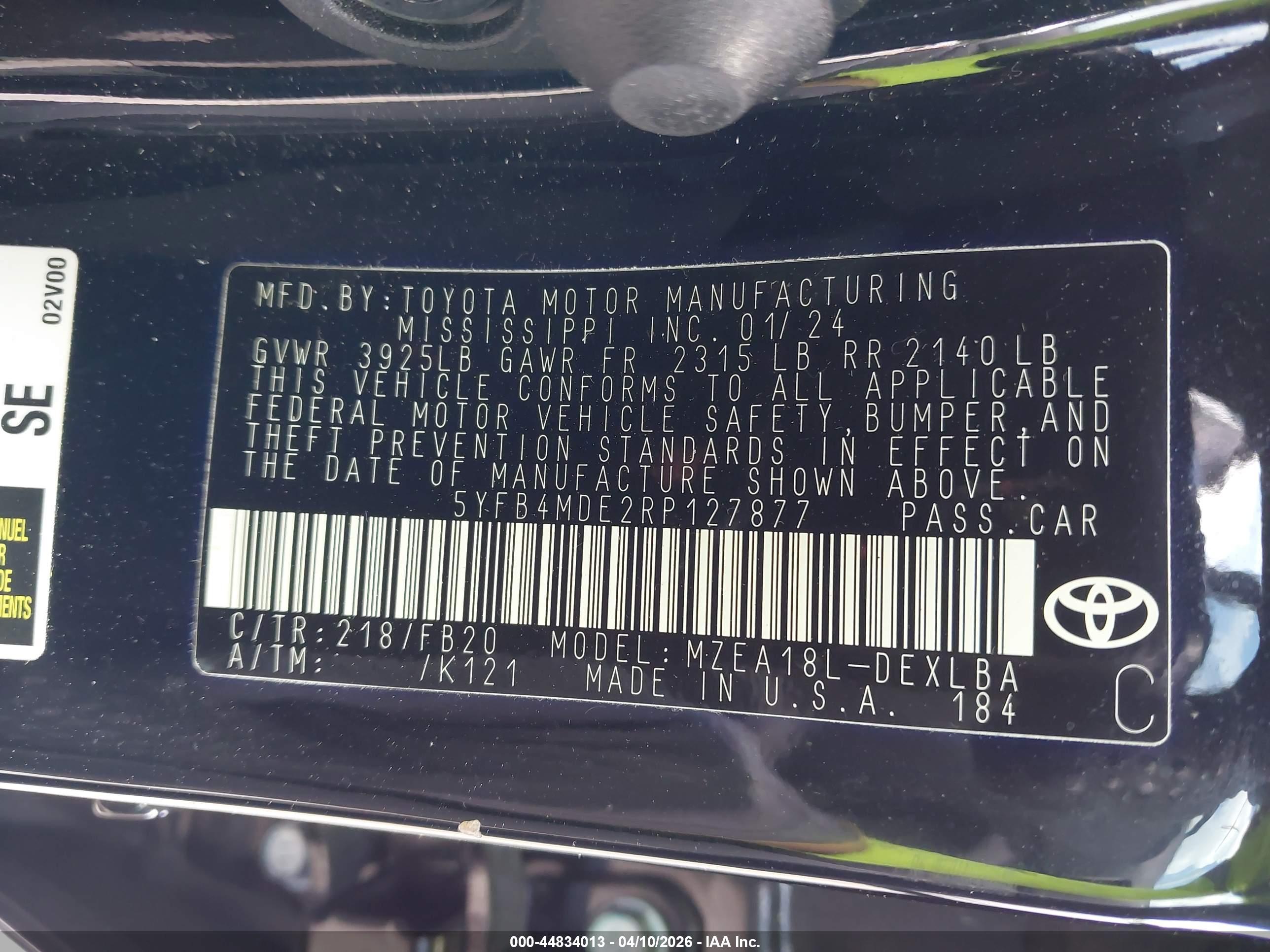 TOYOTA COROLLA image 9