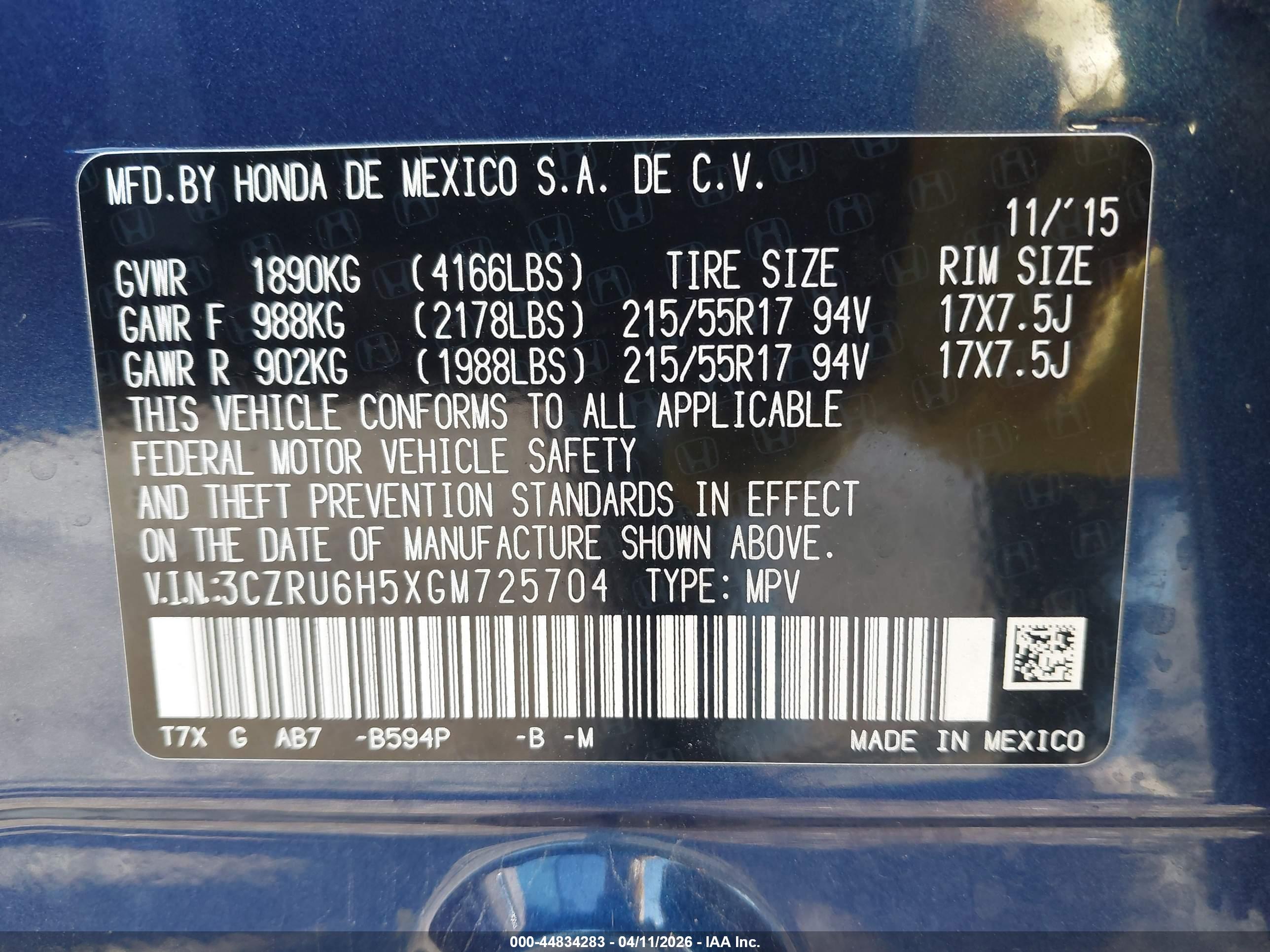 HONDA HR-V image 9